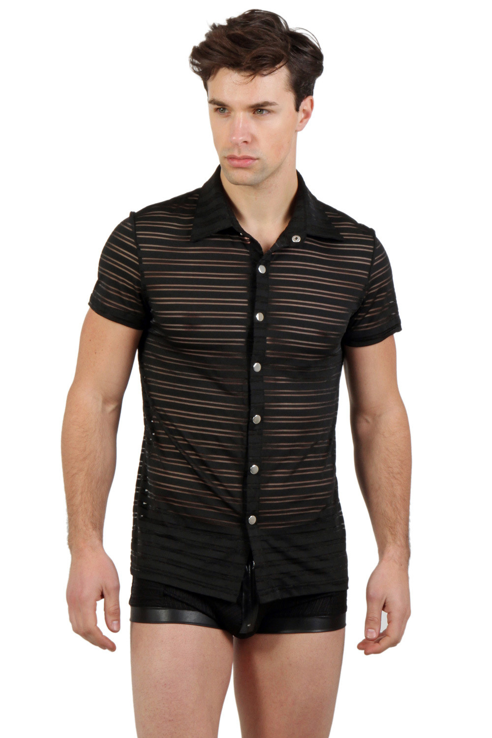 Chemises Transparentes Sexy Pour Hommes - Nouveaux Hauts à La Mode Pour 2024
