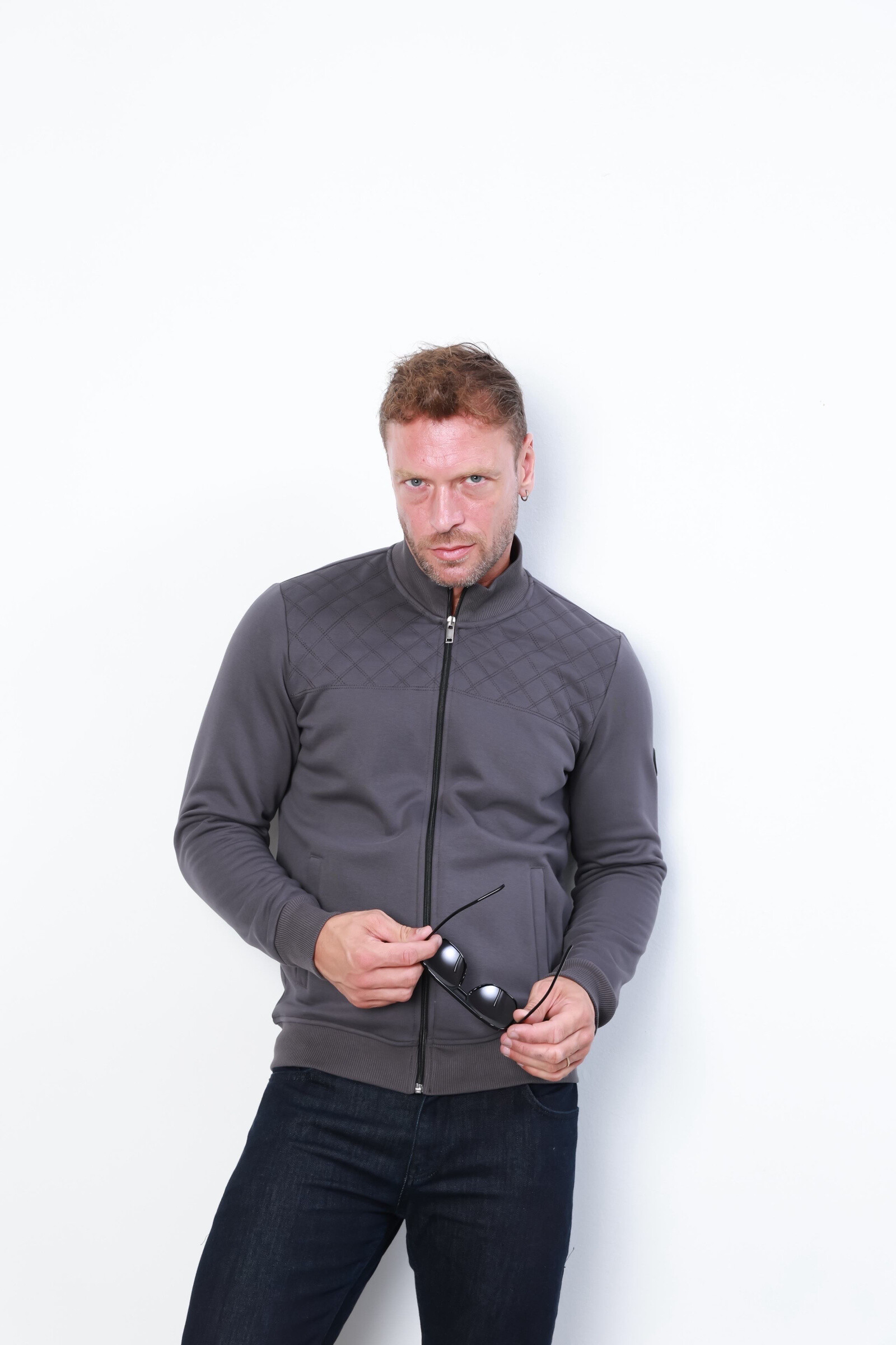 Grossista Stil Park - Polo a maniche lunghe in maglia piquet