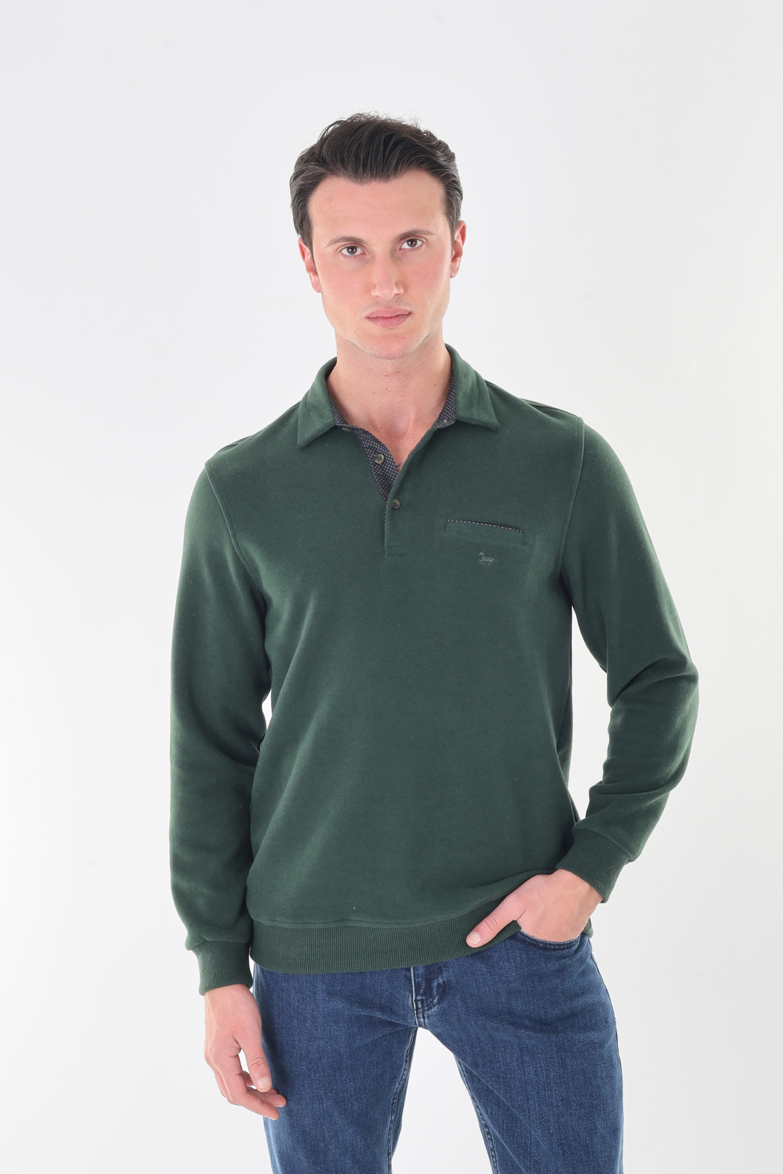 Wholesaler Stil Park - Polo shirt with pocket Moltonner