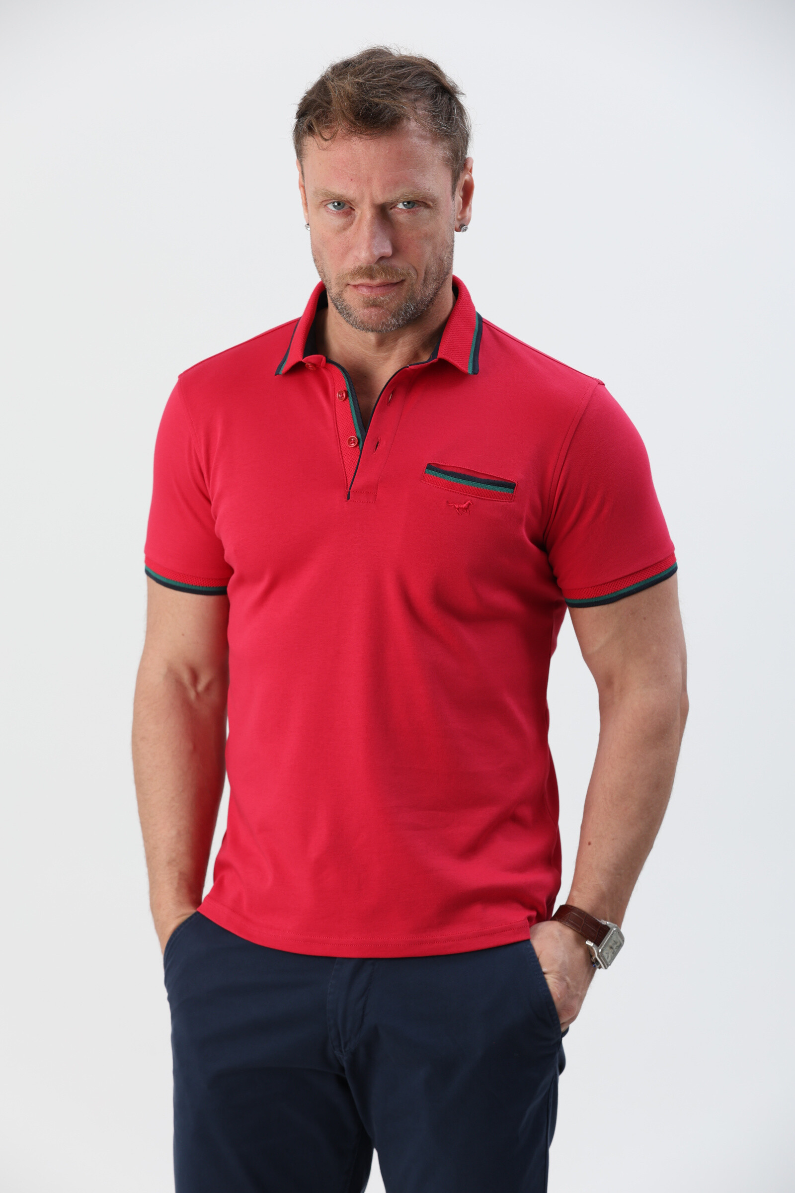 Wholesaler Stil Park - Polo short sleeves Stil park 100% cotton