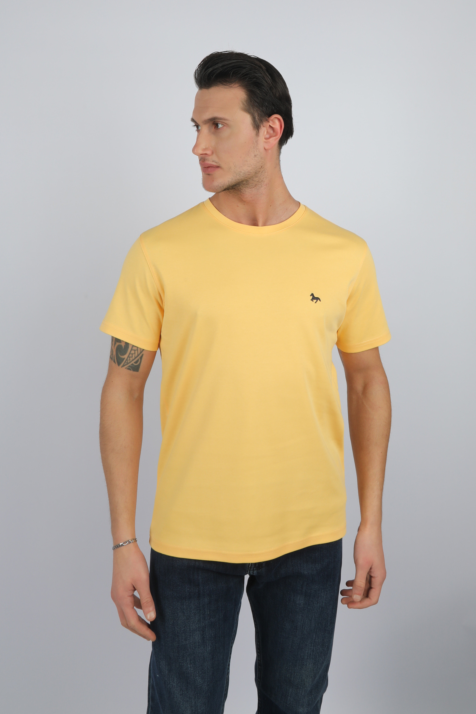 Großhändler Stil Park - Rundhals-T-Shirt