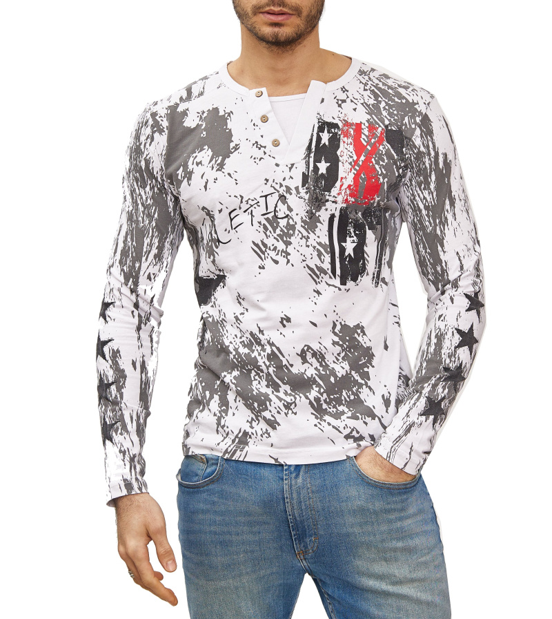 Wholesaler SUBLIMINAL MODE - Subliminal Mode - Long Sleeve T-shirt, Washed Cotton