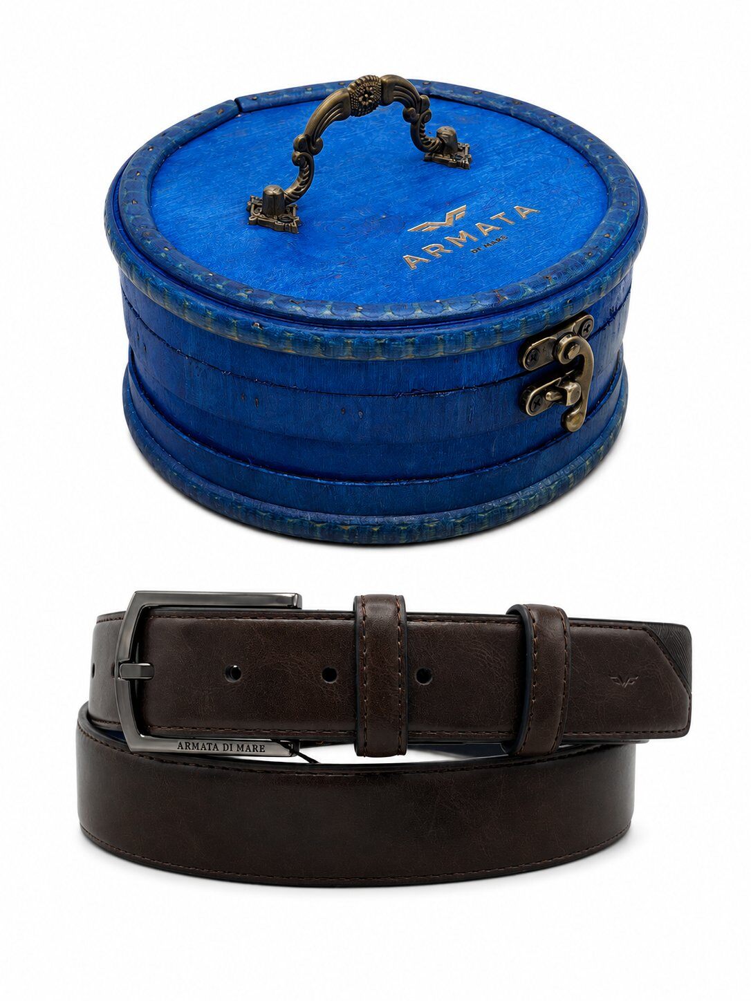 Wholesaler Suie Valentini - Christmas Gift for Him | Men's Belt with Wooden Gift Box, Art. CDK037