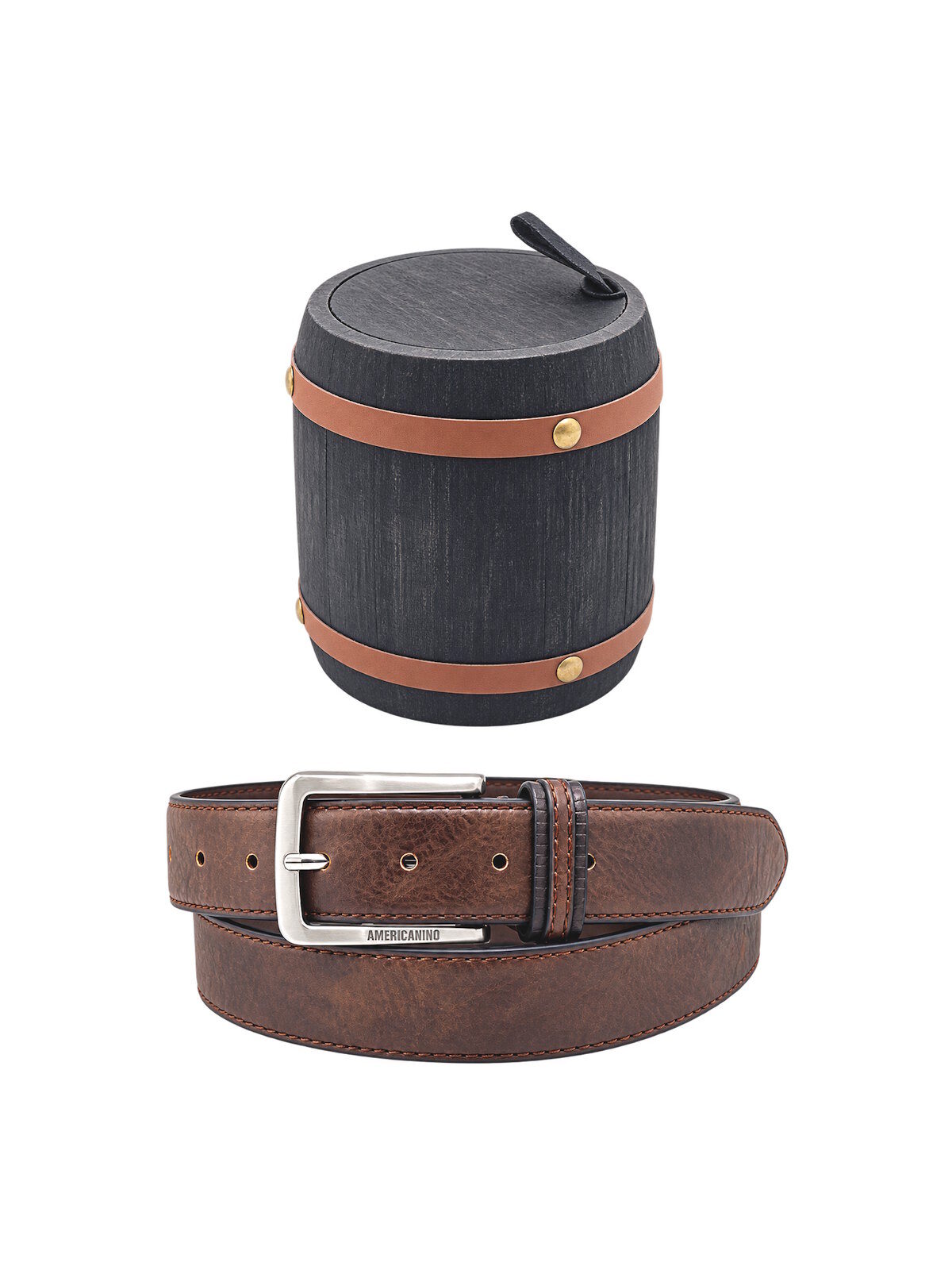 Wholesaler Suie Valentini - Christmas Gift for Him | Men's Belt with Wooden Gift Box, Art. CDK066