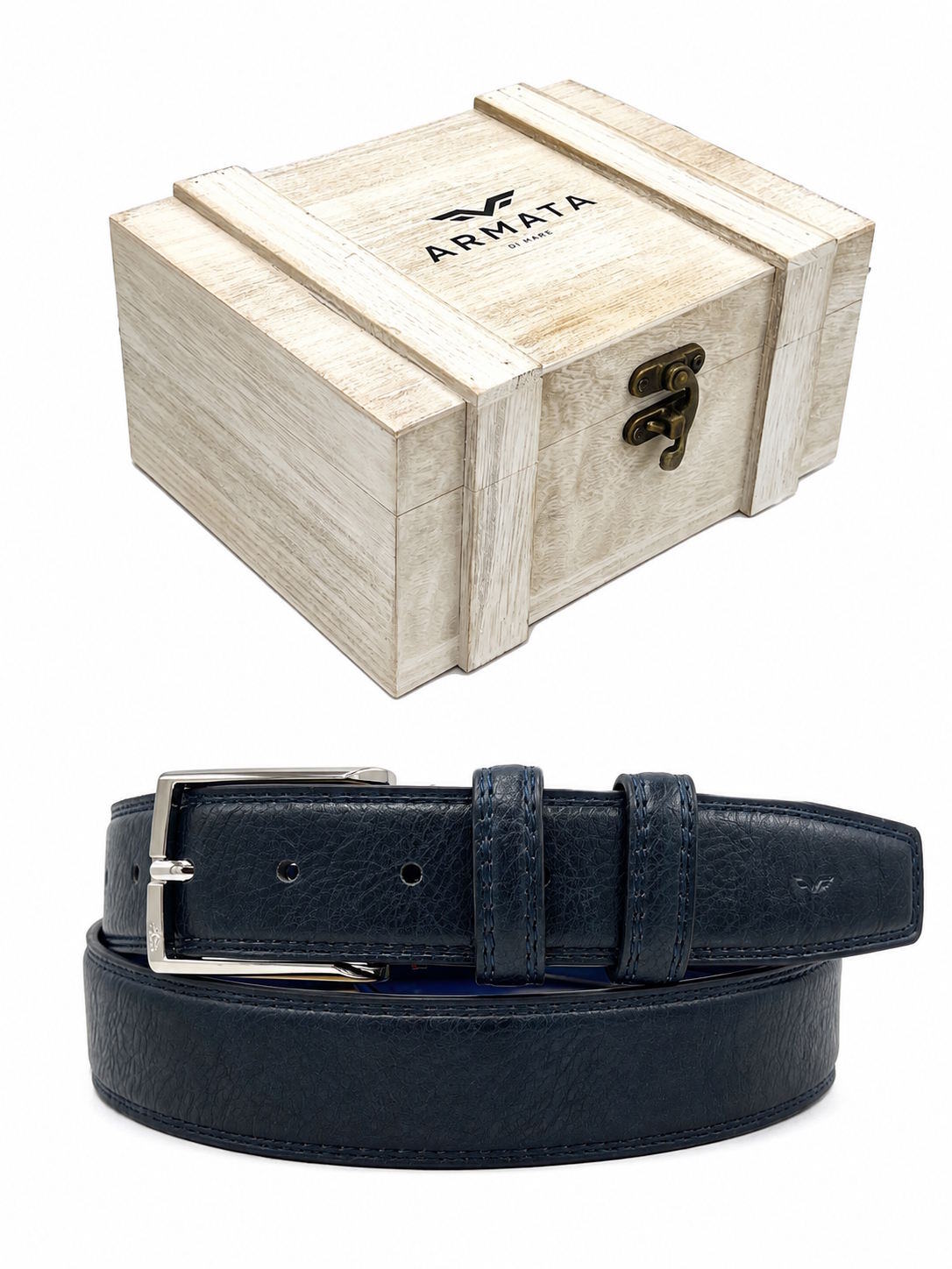 Wholesaler Suie Valentini - Christmas Gift for Him | Men's Belt with Wooden Gift Box, Art. CDK042