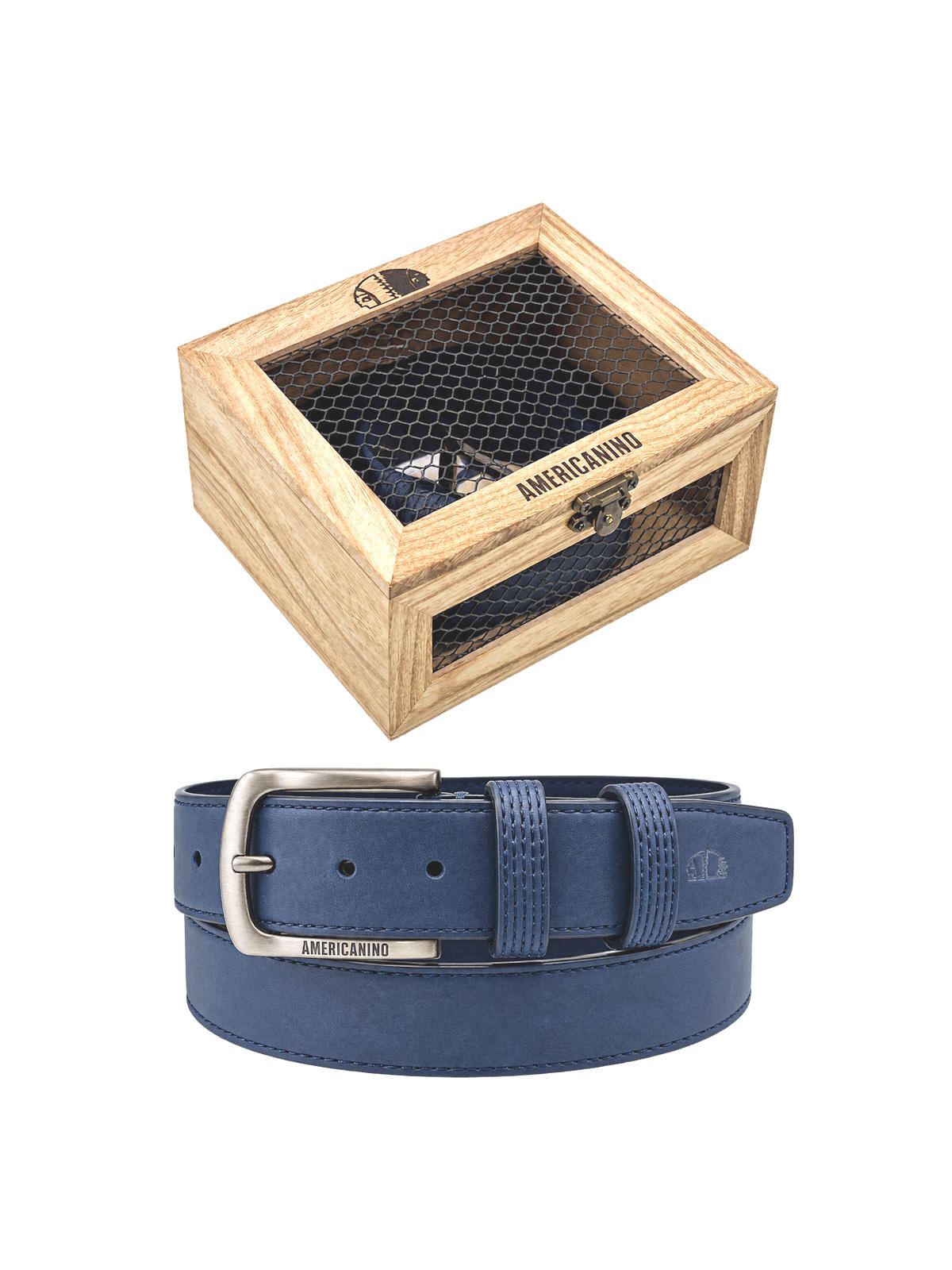 Wholesaler Suie Valentini - Christmas Gift for Him | Men's Belt with Wooden Gift Box, Art. CDK078