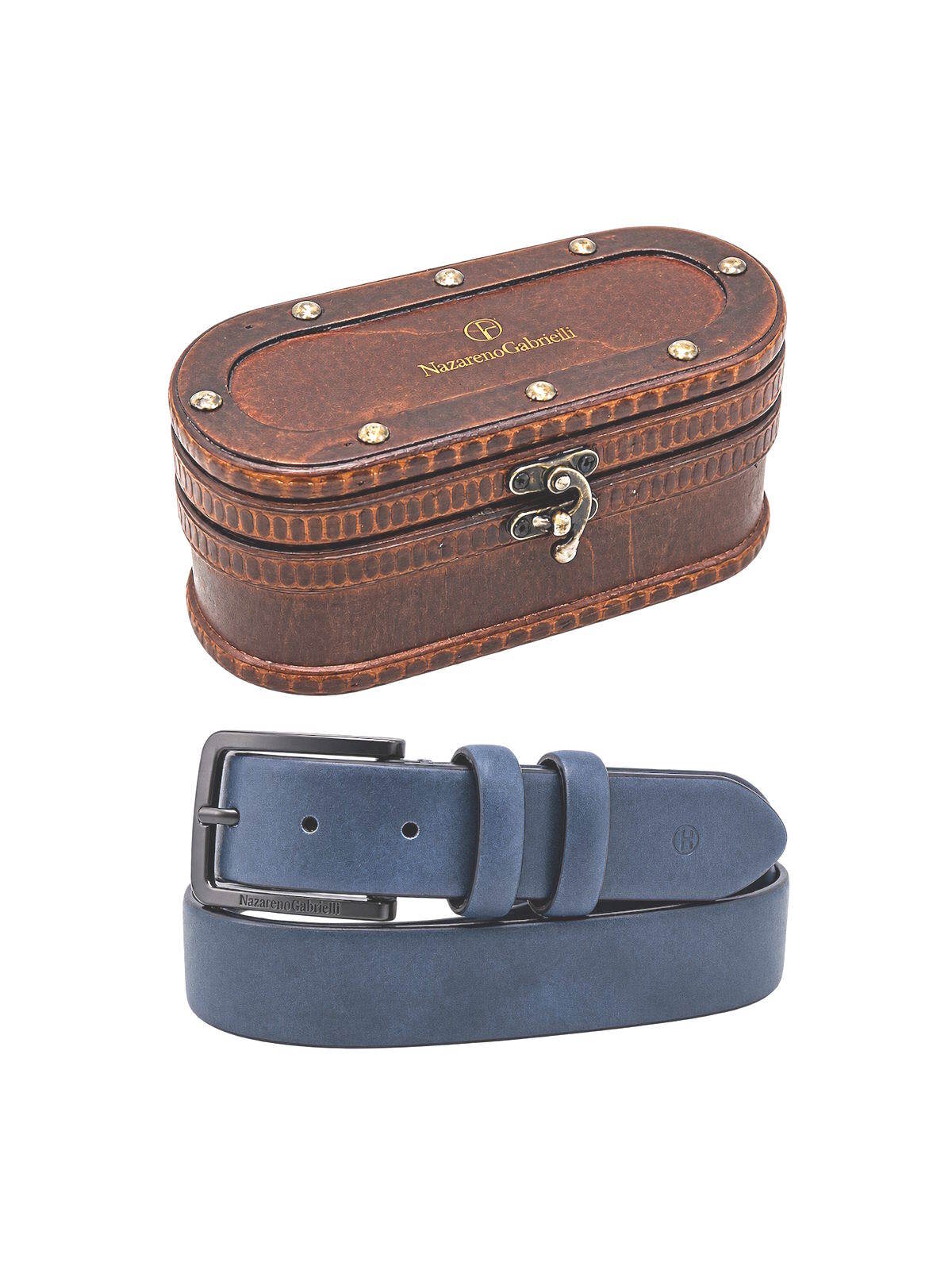 Wholesaler Suie Valentini - Christmas Gift for Him | Men's Belt with Wooden Gift Box, Art. CDK050