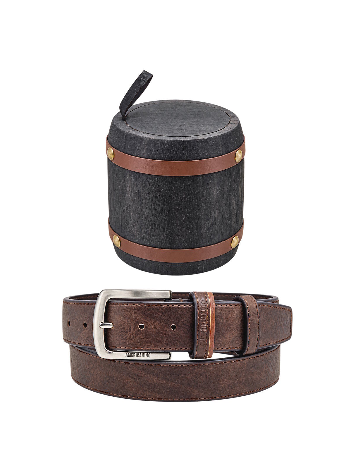 Wholesaler Suie Valentini - Christmas Gift for Him | Men's Belt with Wooden Gift Box, Art. CDK077