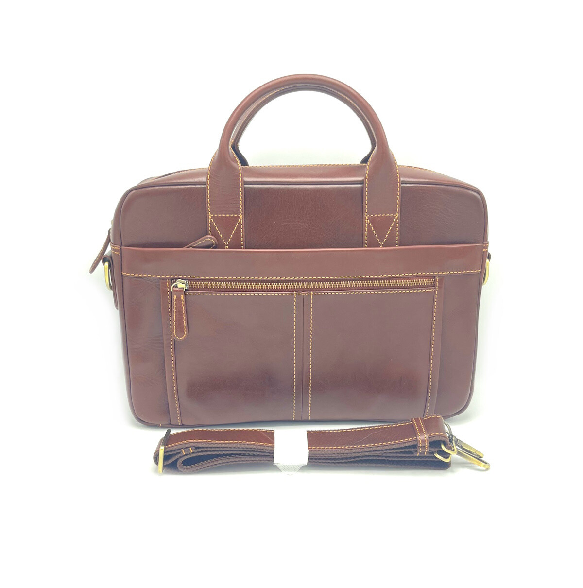 Wholesaler Suie Valentini - Buffered leather briefcase, for men