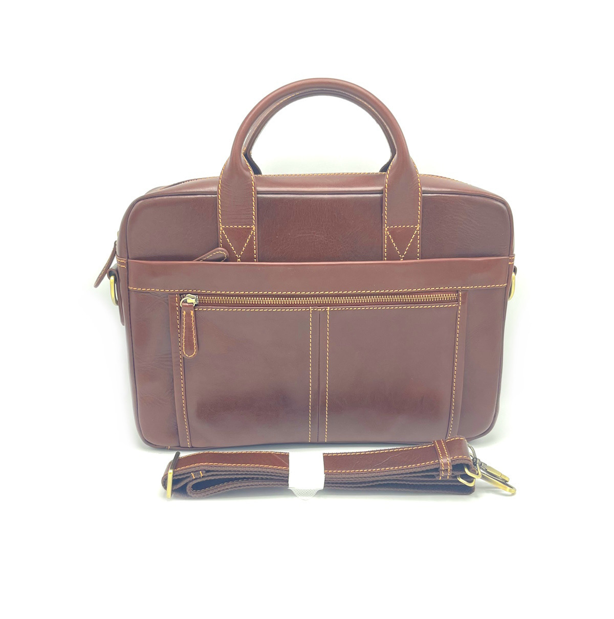 Wholesaler Suie Valentini - Buffered leather briefcase, for men