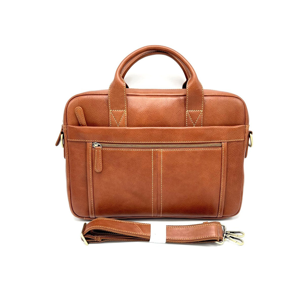 Wholesaler Suie Valentini - Men's briefcase in genuine vegetable leather