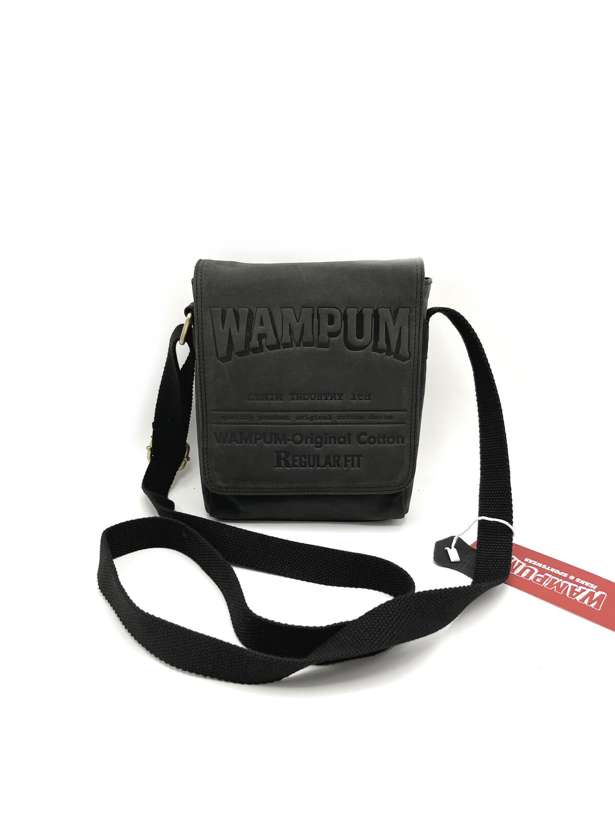 Wholesaler Suie Valentini - Brand WAMPUM, Genuine Leather Messenger Bag
