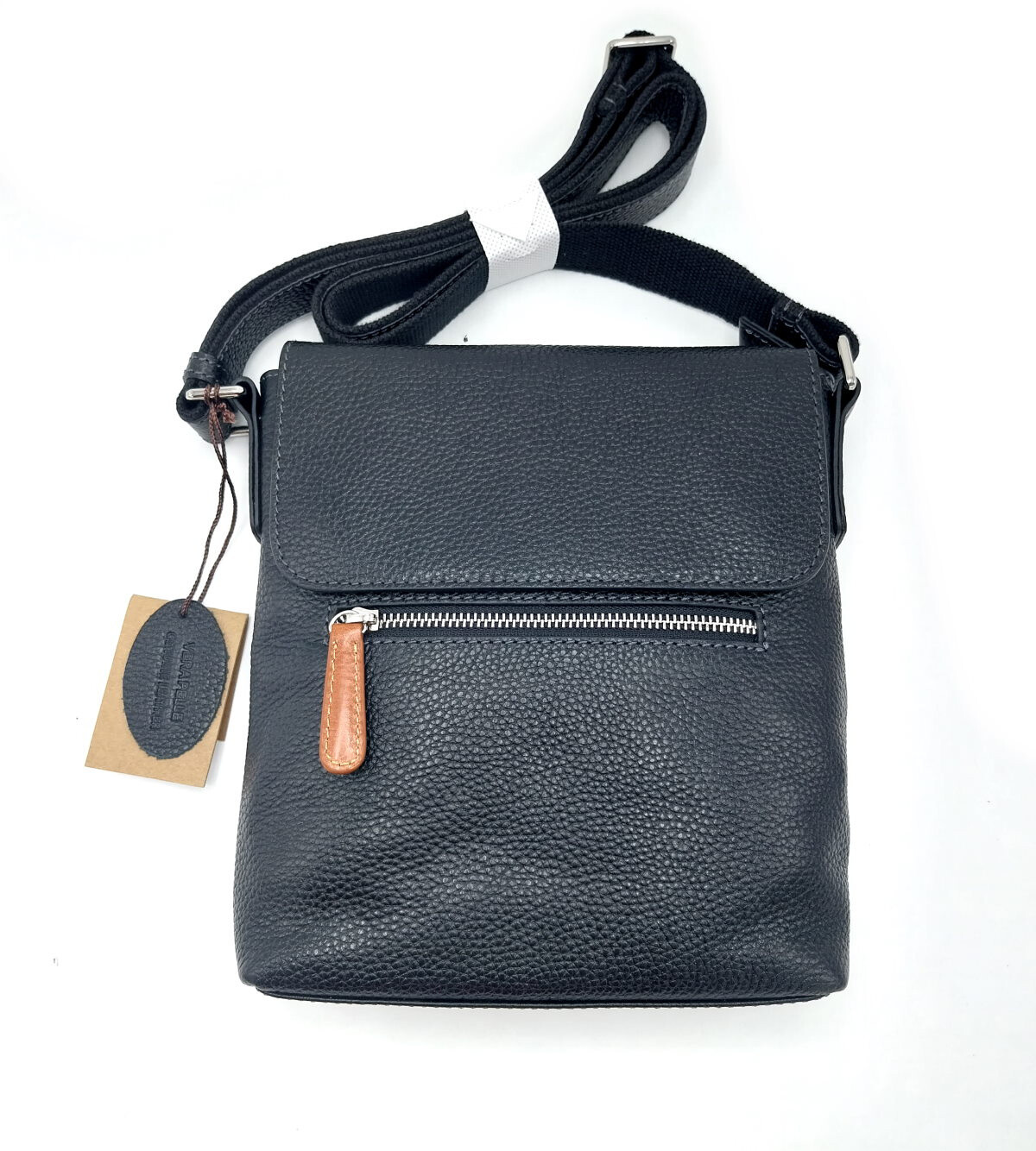 Wholesaler Suie Valentini - Genuine leather shoulder bag, for men