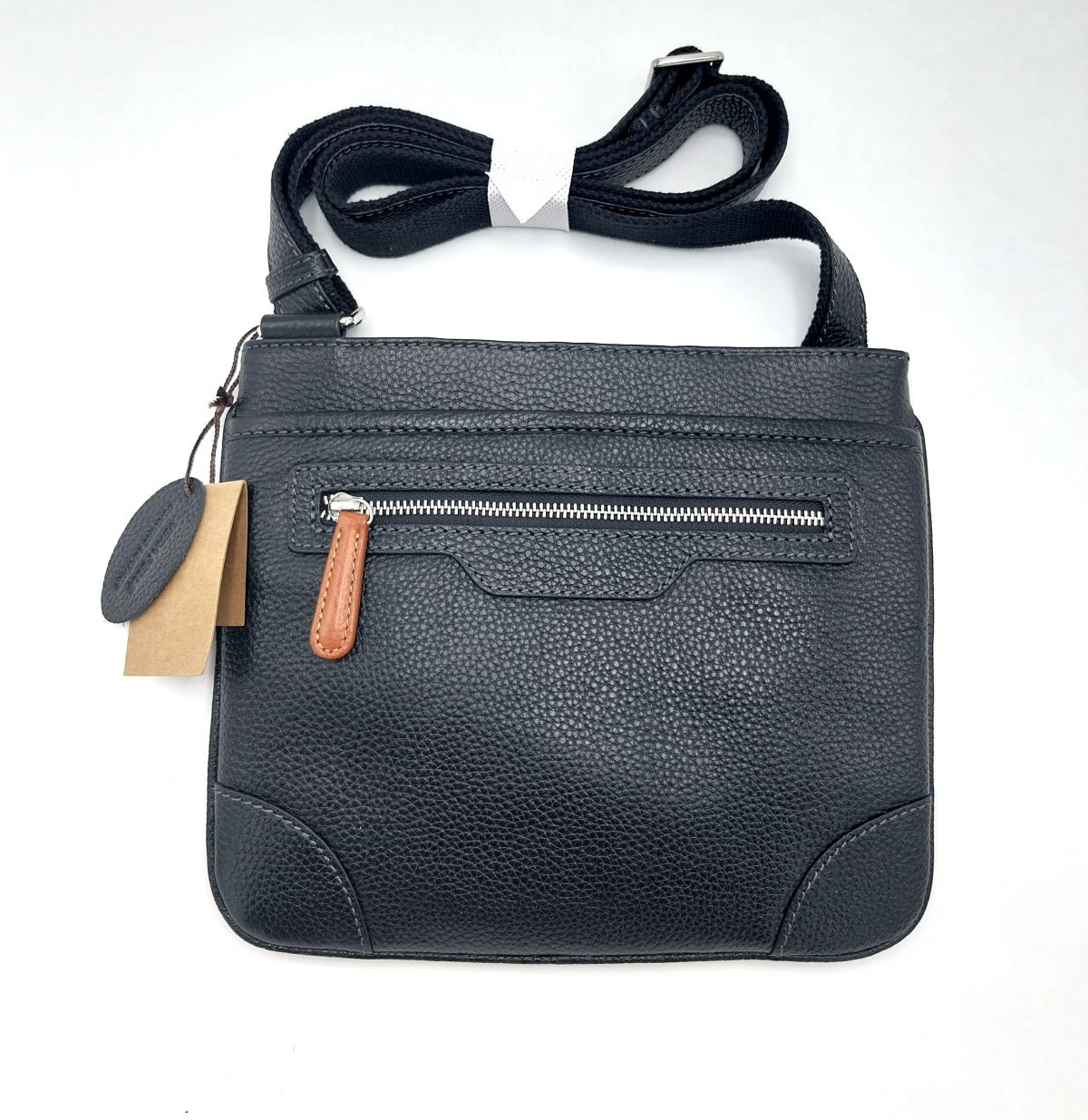 Wholesaler Suie Valentini - Genuine leather shoulder bag small size, for men