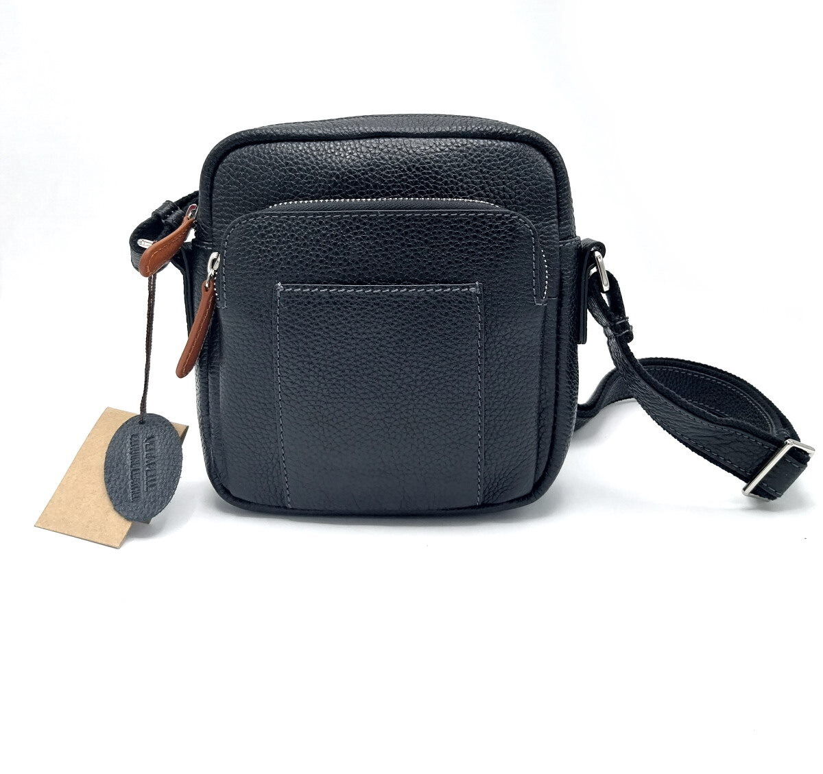 Wholesaler Suie Valentini - Genuine leather shoulder bag, for men