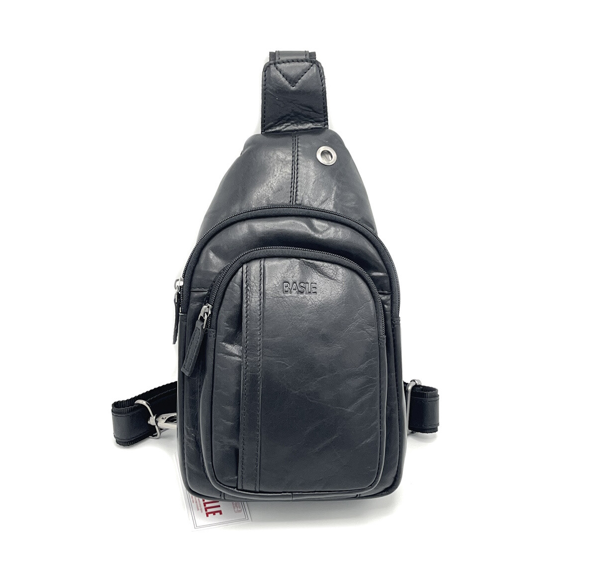 Wholesaler Suie Valentini - Genuine Leather crossbody bag, Brand Basile