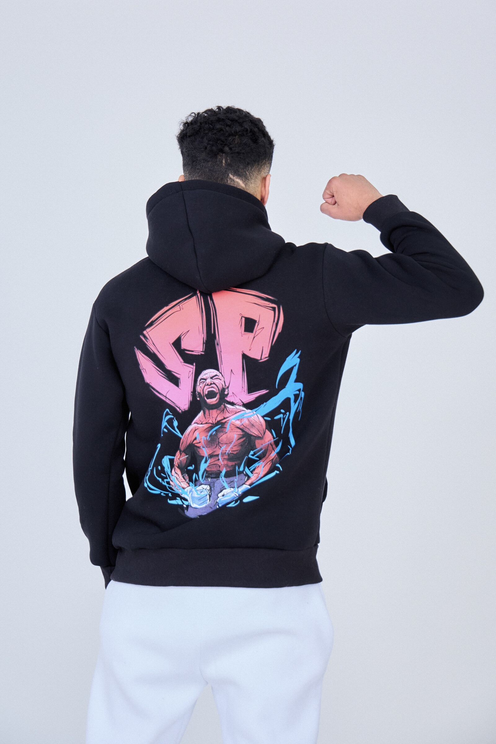 Grossiste SUPER PRODIGE - SWEAT A CPUCHE IMPRIME ENERGIE