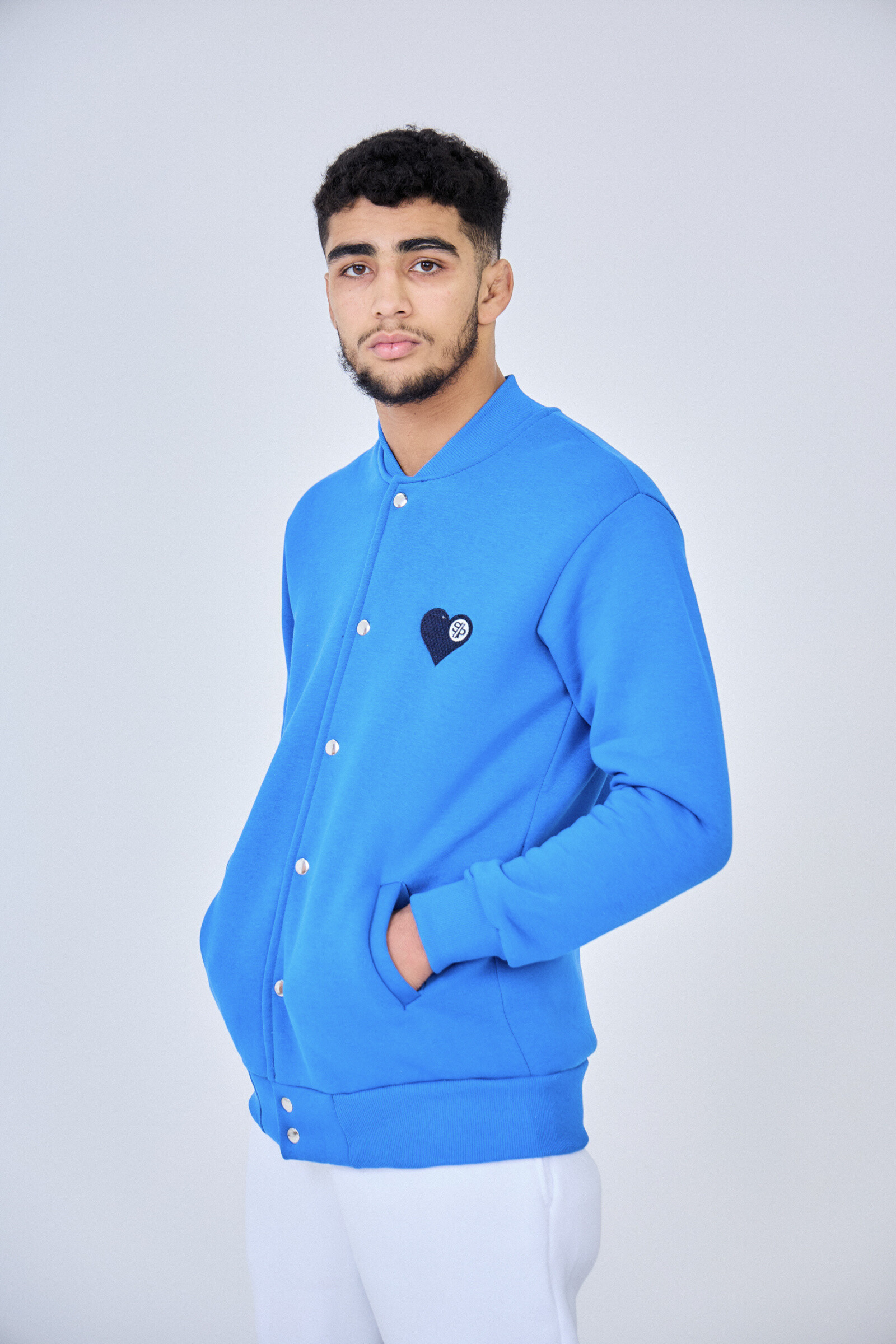 Grossiste SUPER PRODIGE - GILET BOMBER BRODERIE HEART