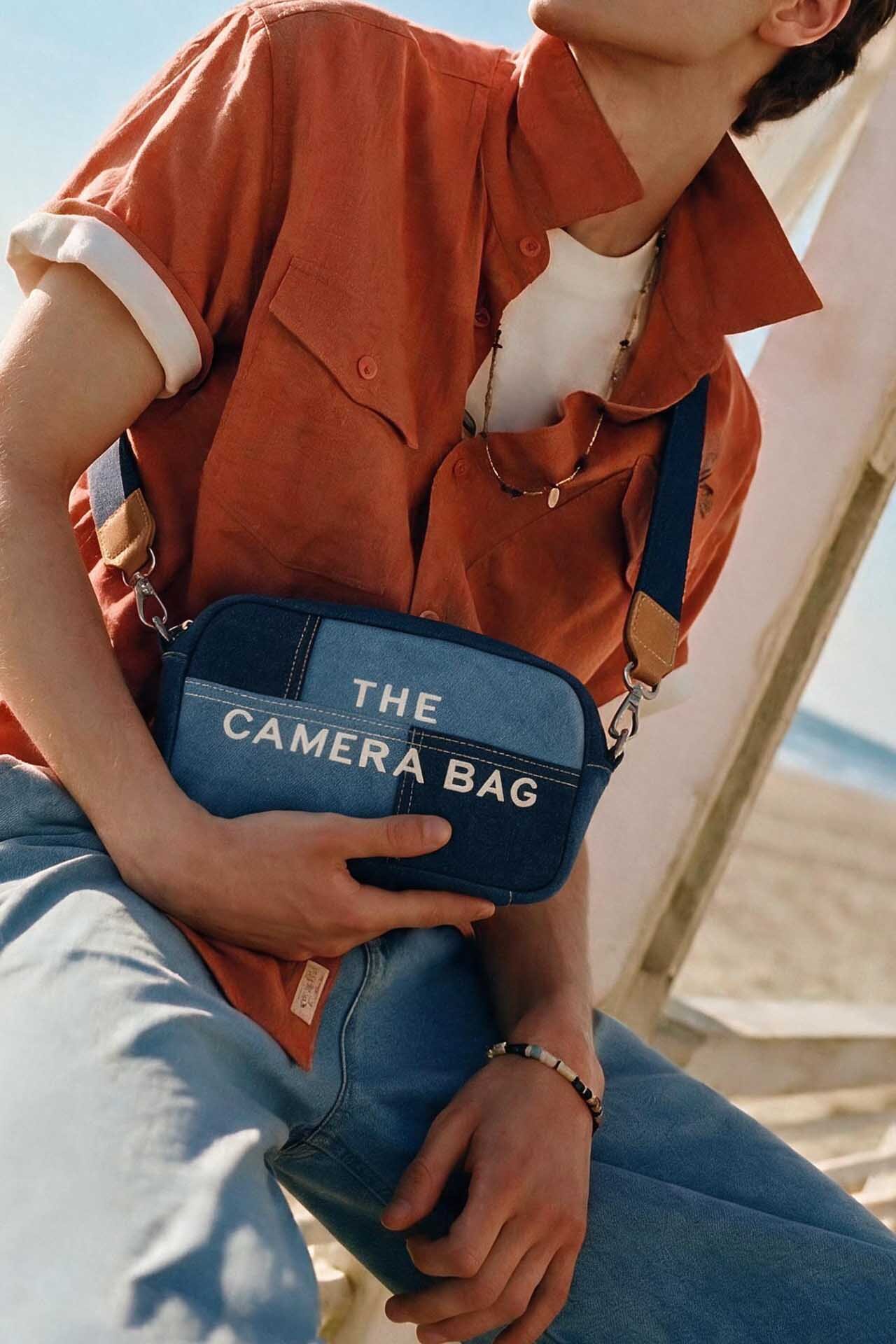 Wholesaler Tom & Eva - Denim Messenger Bag
