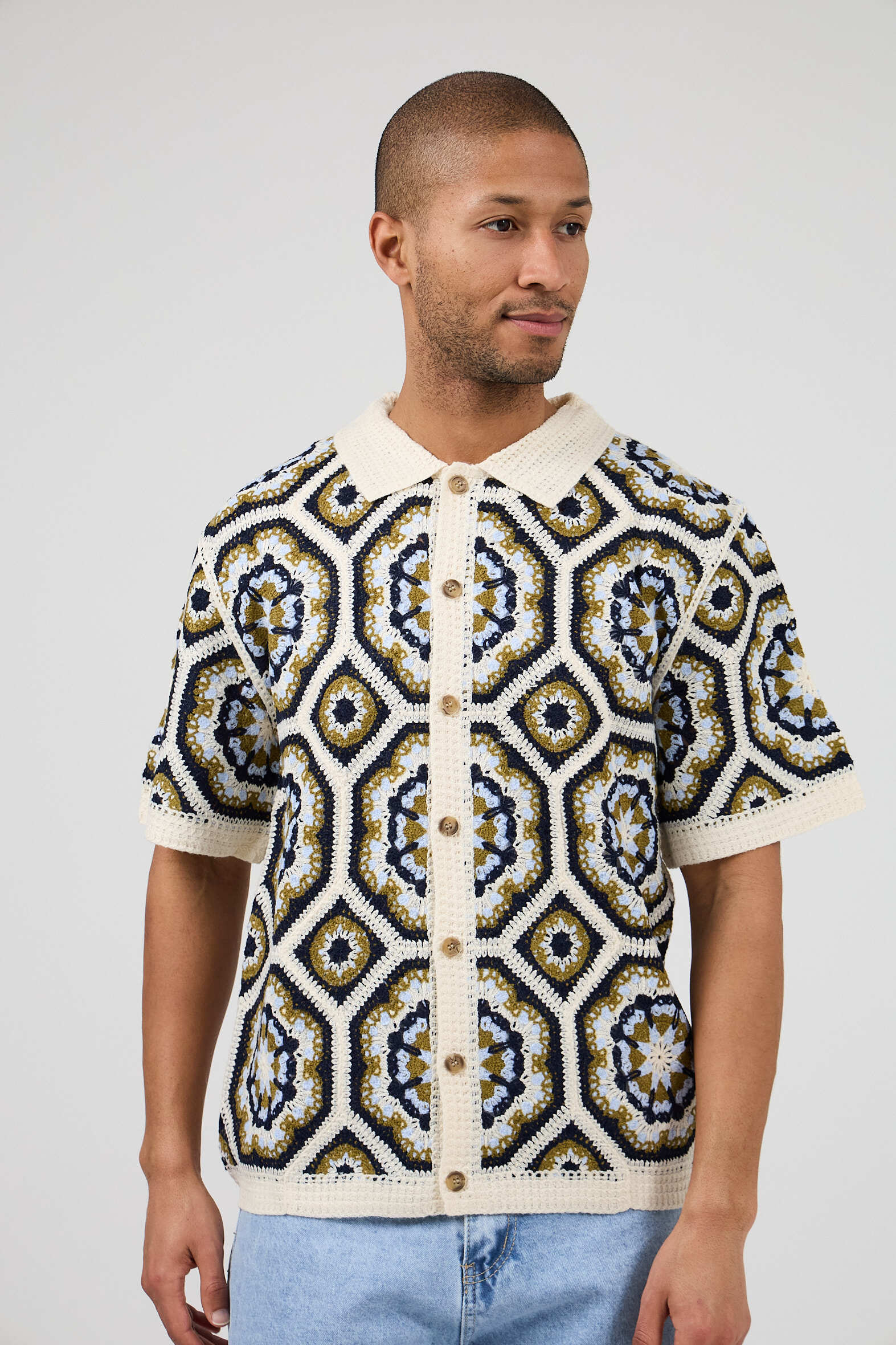 Wholesaler TOP MONDAY - Acrylic Shirt 07