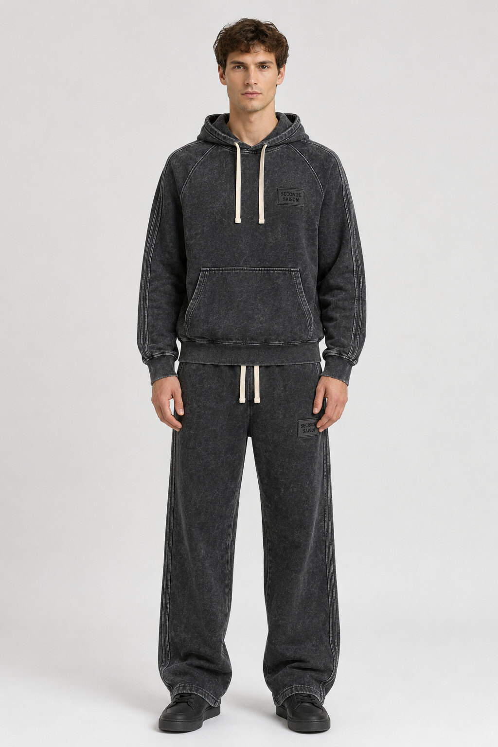 Grossiste TOP MONDAY - Ensemble jogging effet délavé