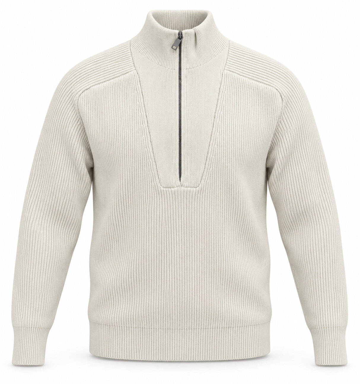 Grossiste TOP MONDAY - Pull en maille avec mi-zip