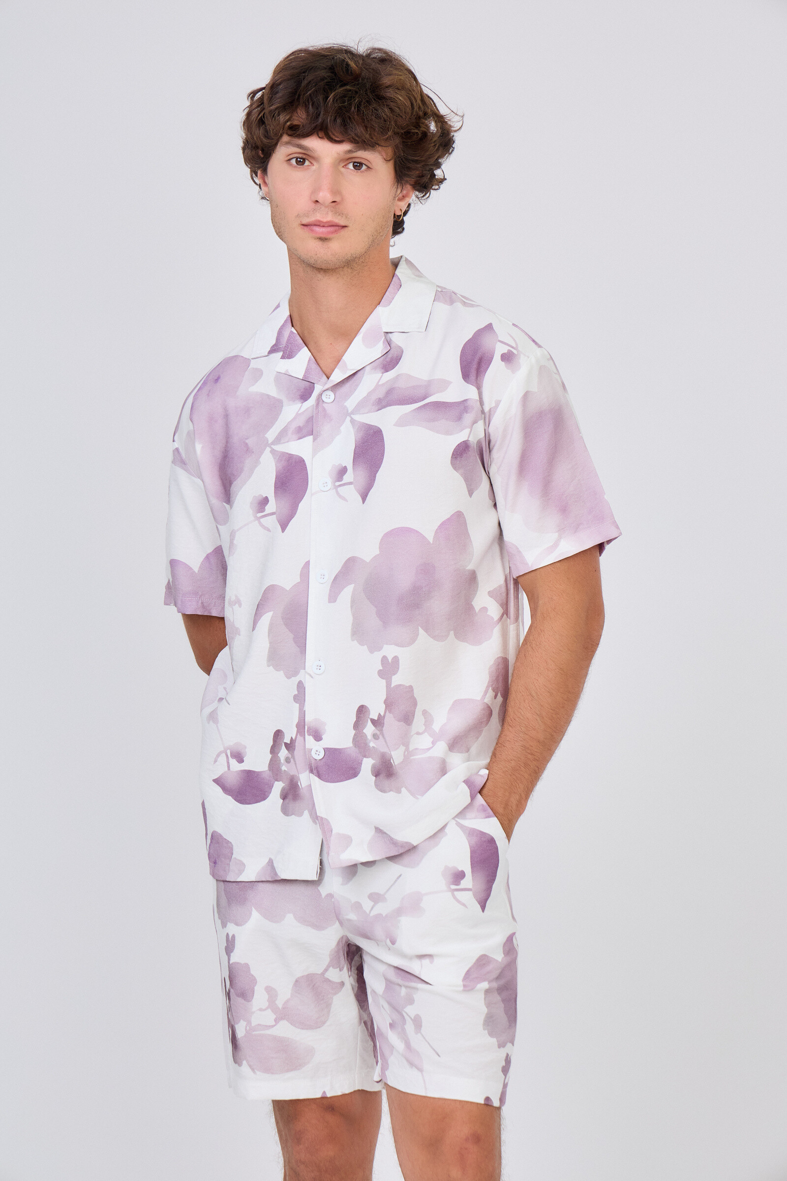 Grossiste TOP MONDAY - Ensemble fluide t-shirt manche courtes