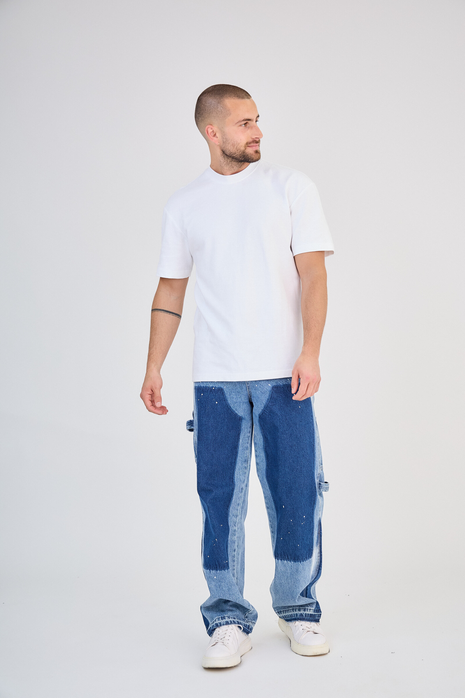 Grossiste TOP MONDAY - Jeans bleu délaver