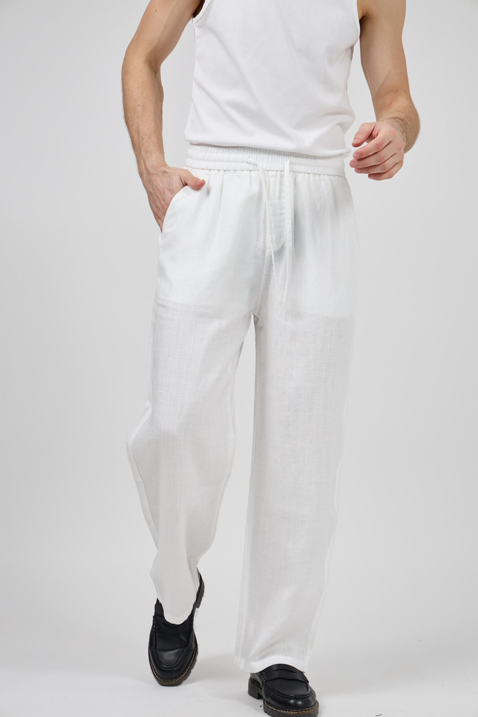 Grossiste TOP MONDAY - Pantalon en Lin