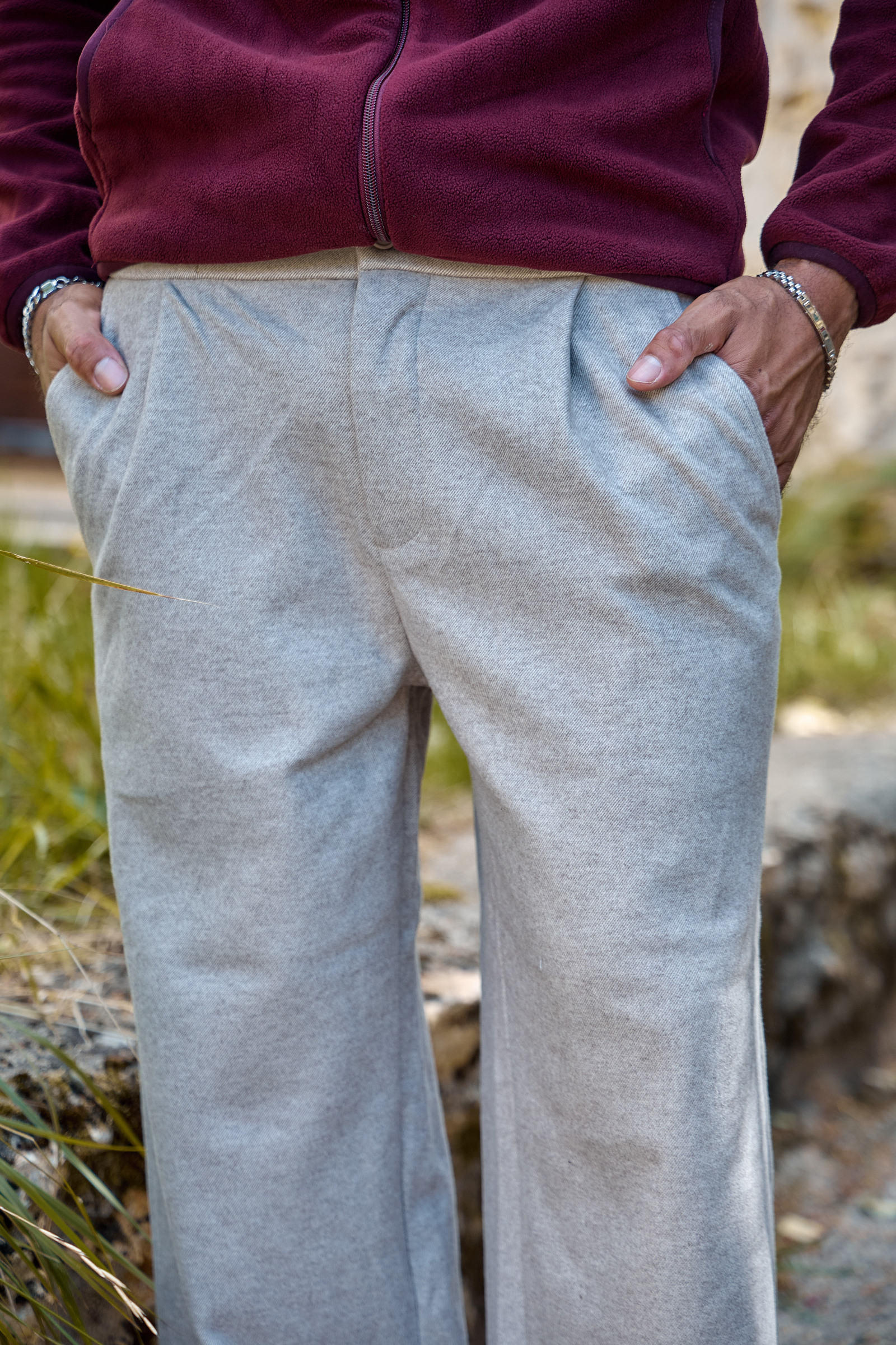Grossiste TOP MONDAY - Pantalon ample à pinces