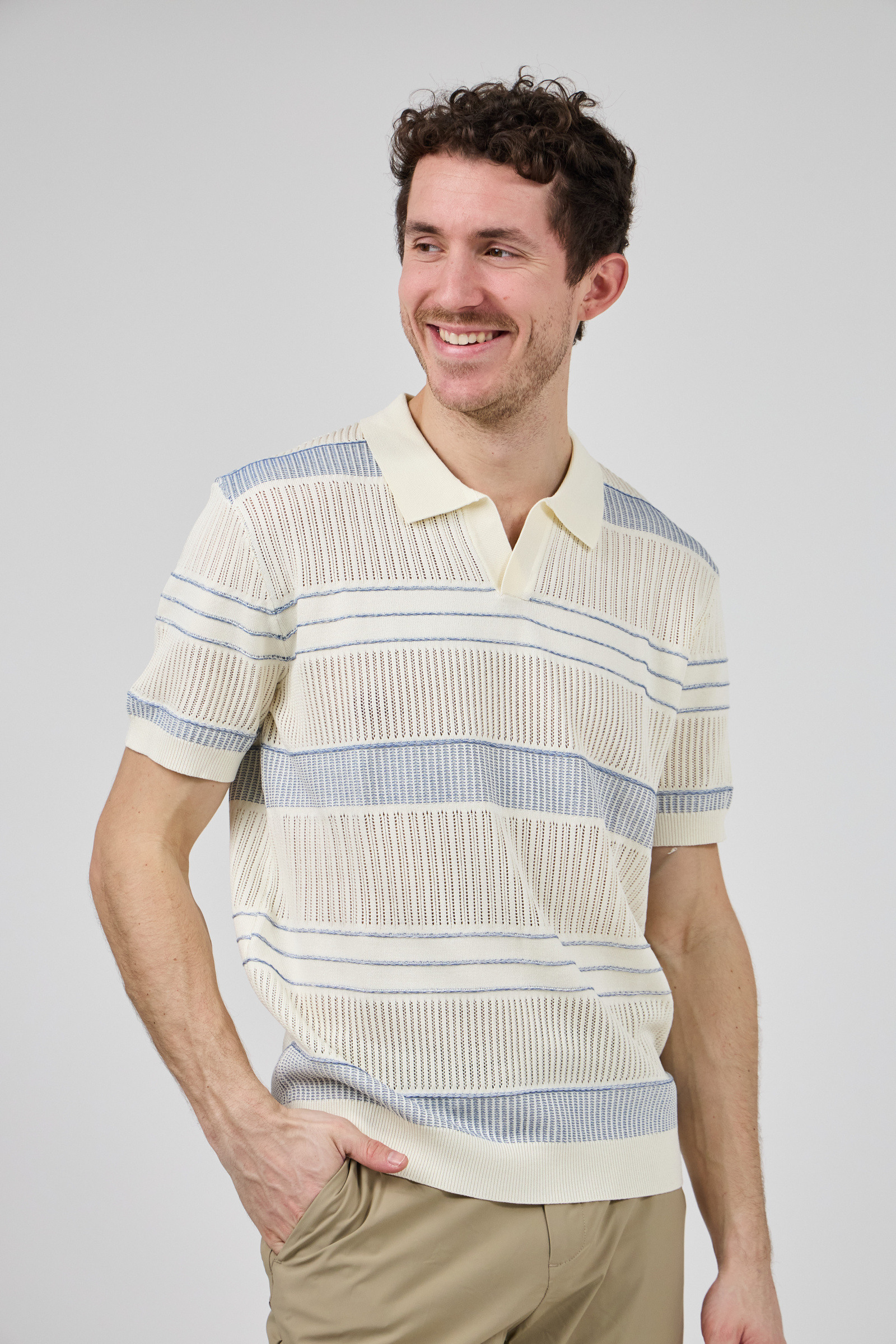 Wholesaler TOP MONDAY - Knit Polo Shirt