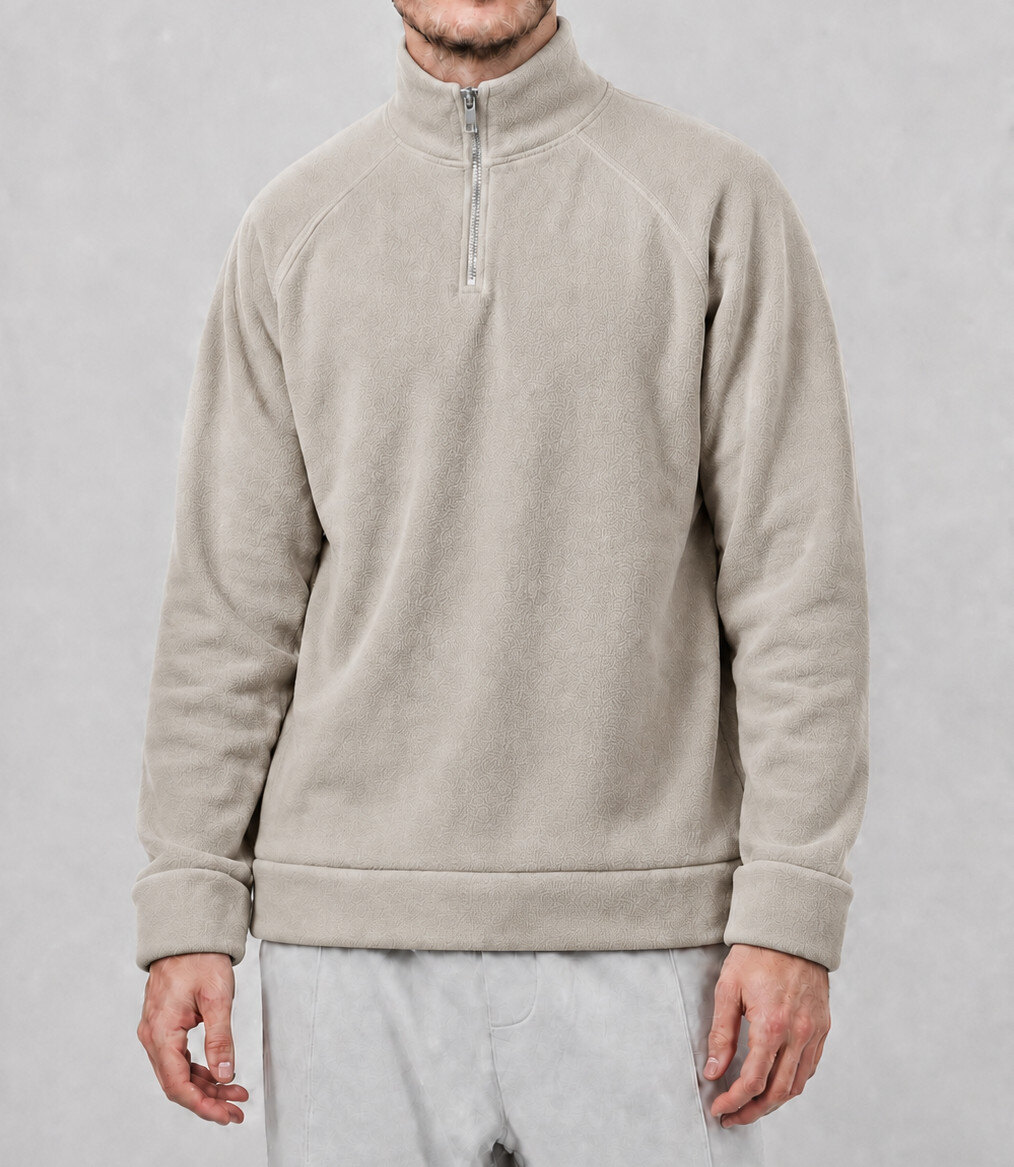 Grossista TOP MONDAY - Pile con collo a zip