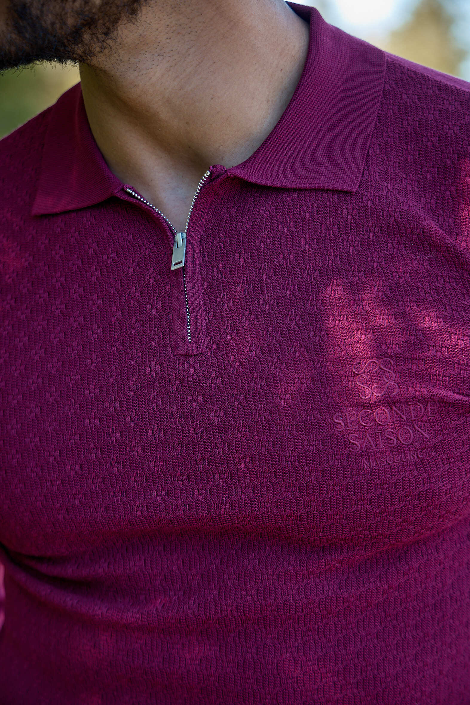 Grossiste TOP MONDAY - Polo Zippé Signature