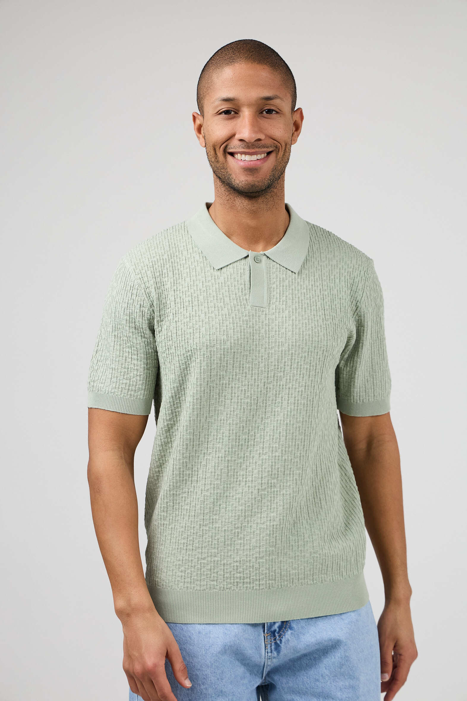 Großhändler TOP MONDAY - Strick-Poloshirt