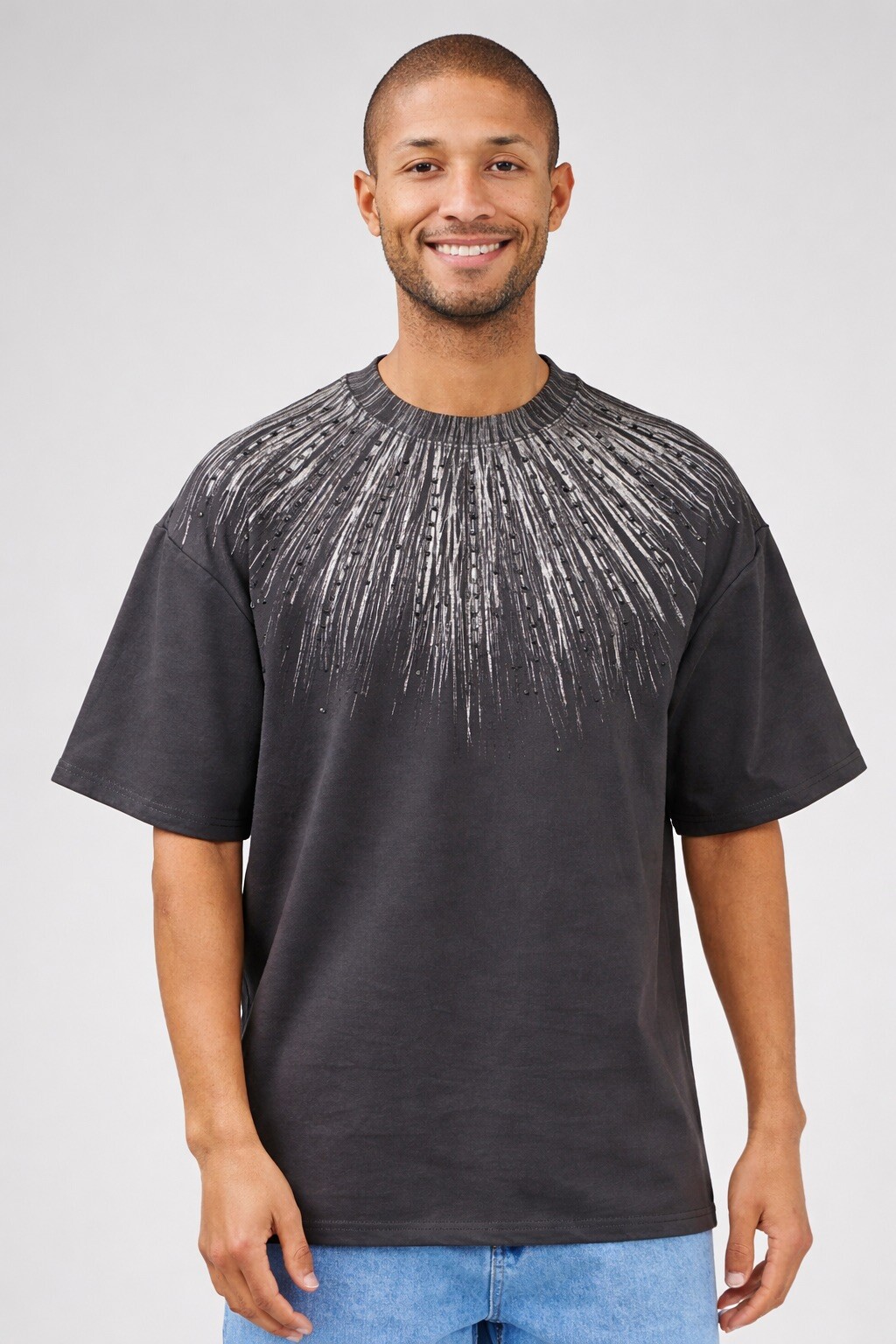 Großhändler TOP MONDAY - T-Shirt mit Piqué-Design