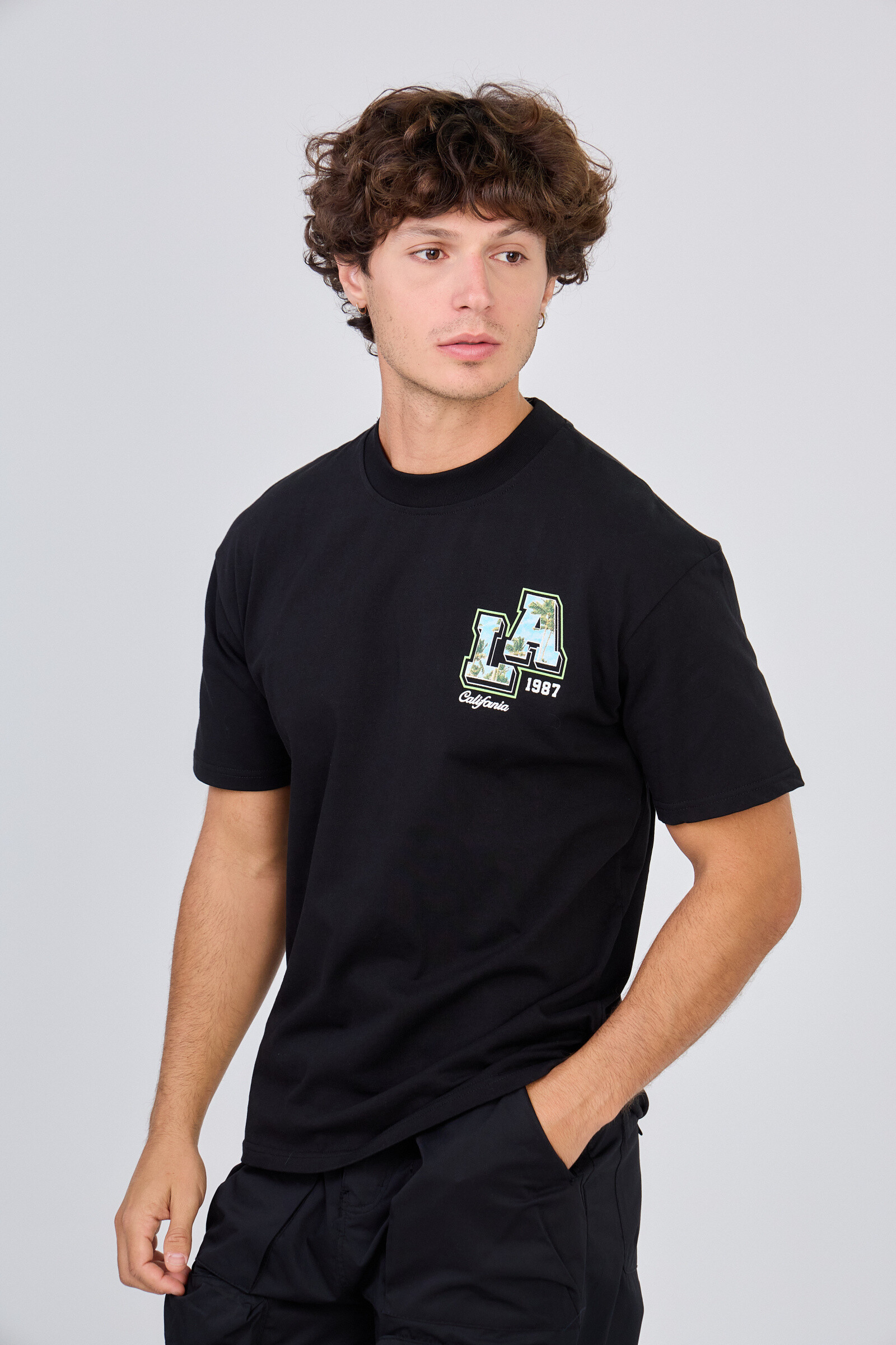 Grossiste TOP MONDAY - T-shirt imprimé manche courtes