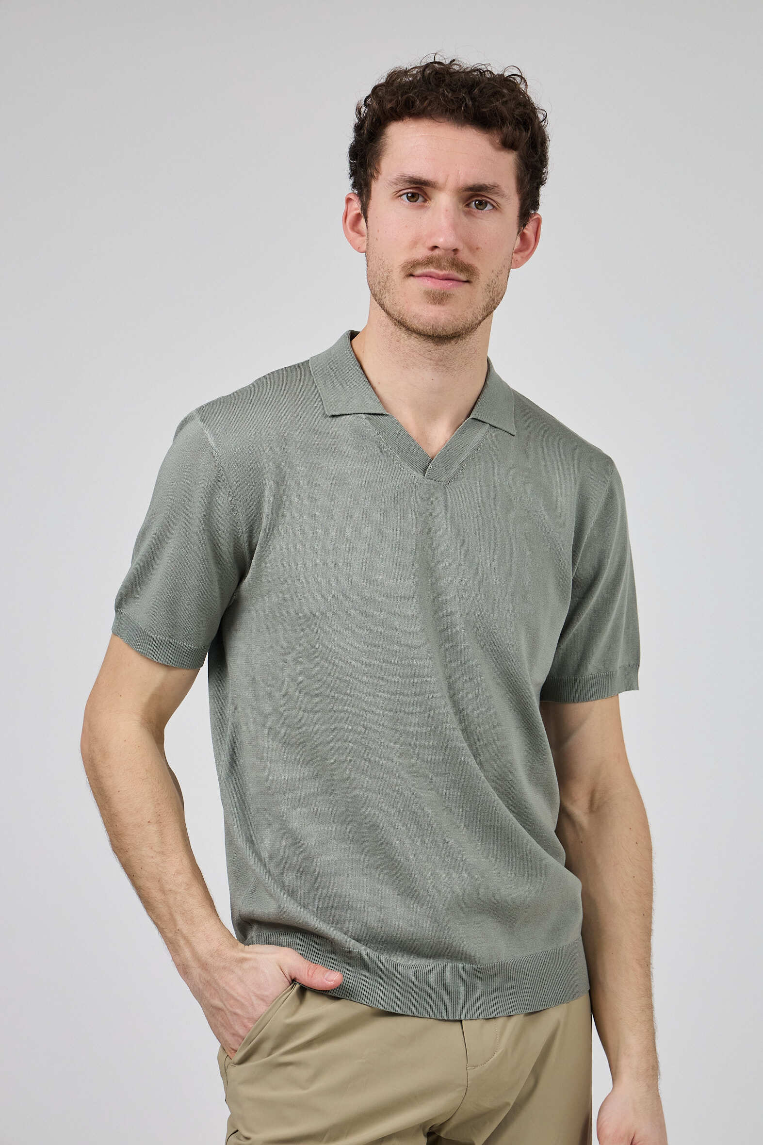 Wholesaler TOP MONDAY - Summer Textured Polo
