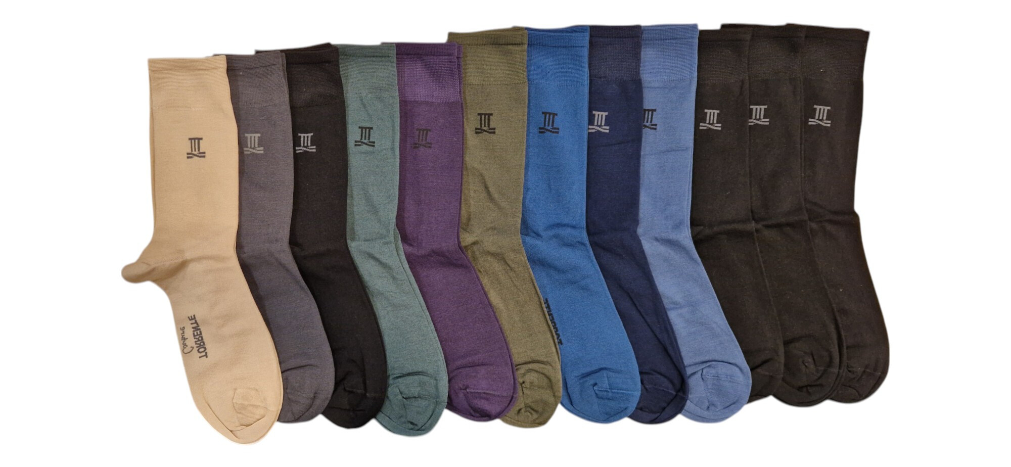 Wholesaler TORRENTE Couture - Colorful Scottish Thread Socks