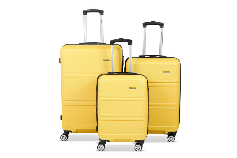 Grossista TRAVEL ONE - IMPOSTARE 3 VALIGIE ABS CON SOFFIETTO