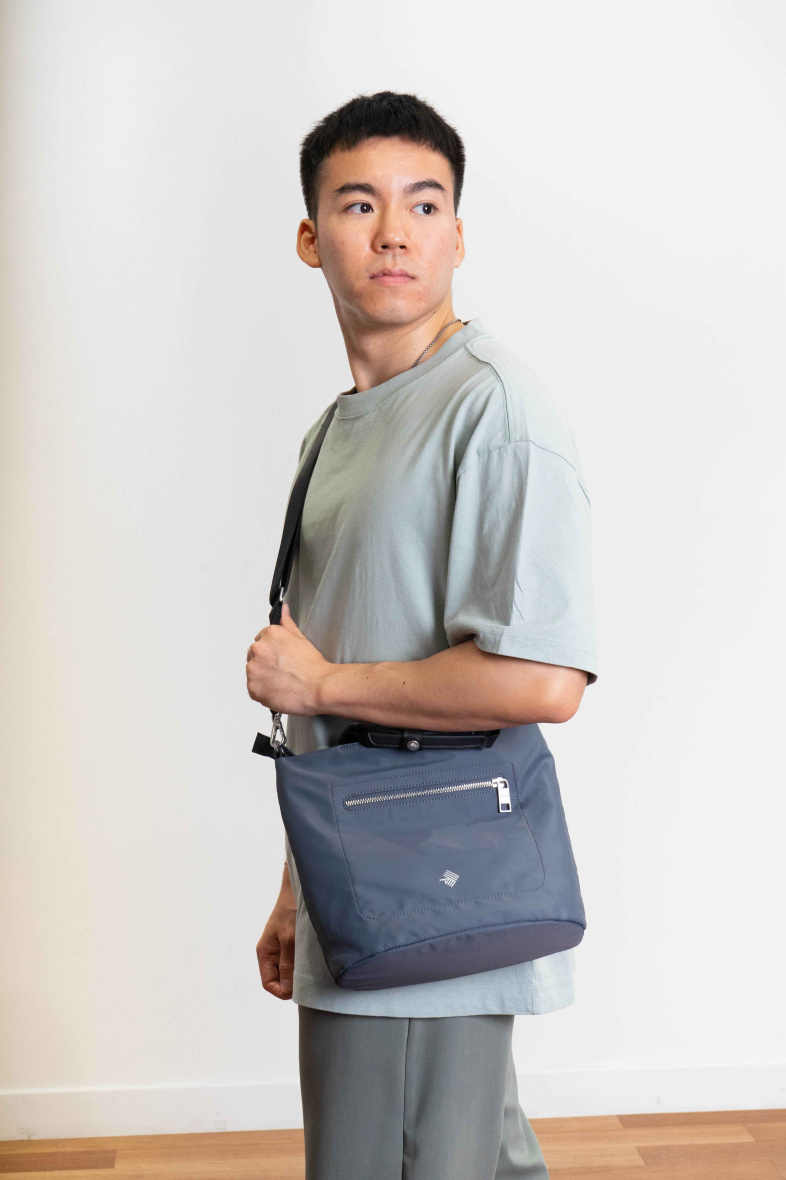 Grossista trigram - Borsa a tracolla - Blu mare