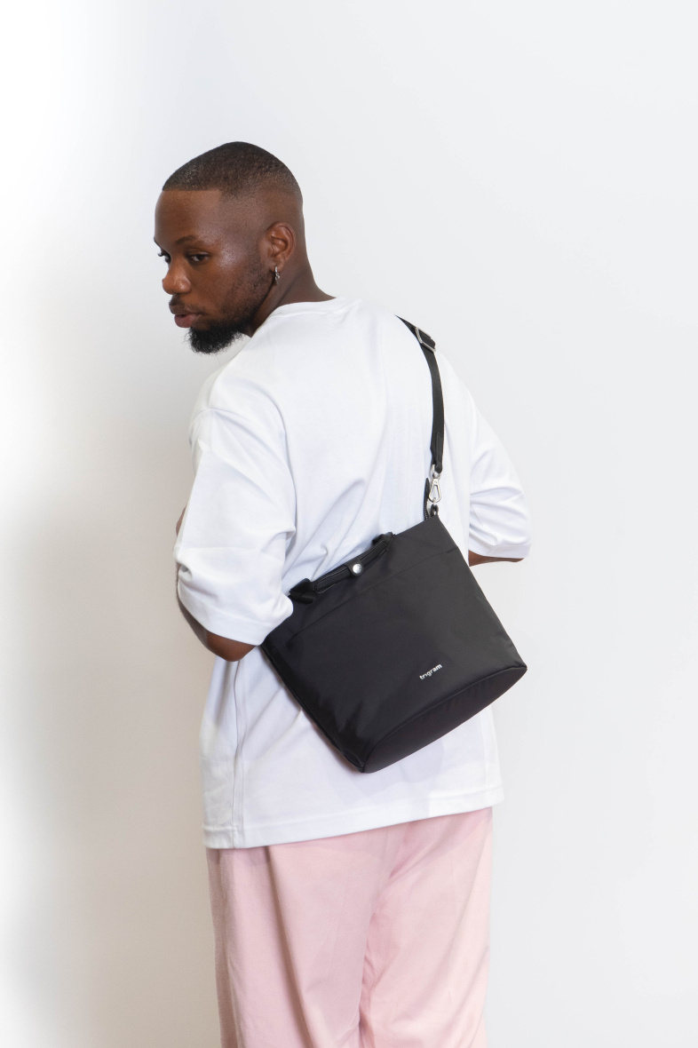 Wholesaler trigram - Bucket Bag - Charcoal Black