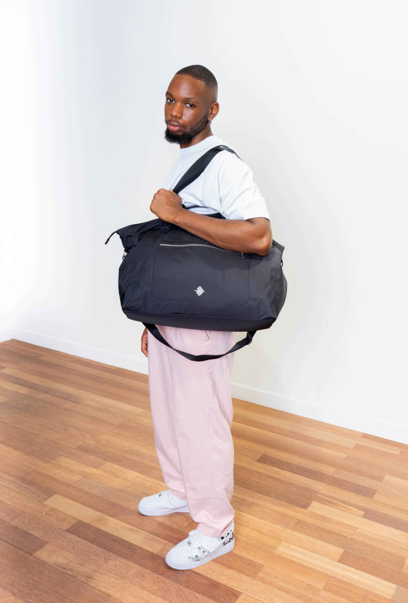 Grossiste trigram - Weekender Bag - Noir Anthracite