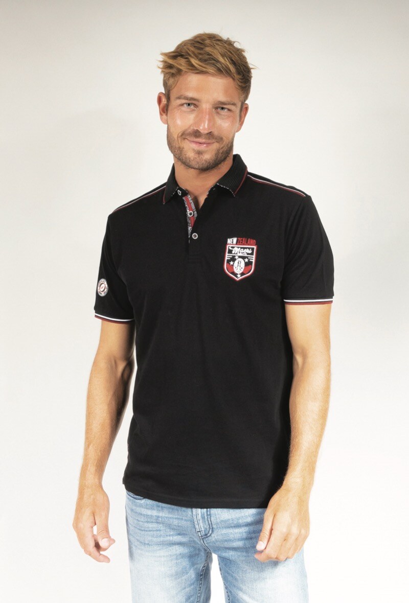 Wholesaler UNION BLACK - POLO KAORA