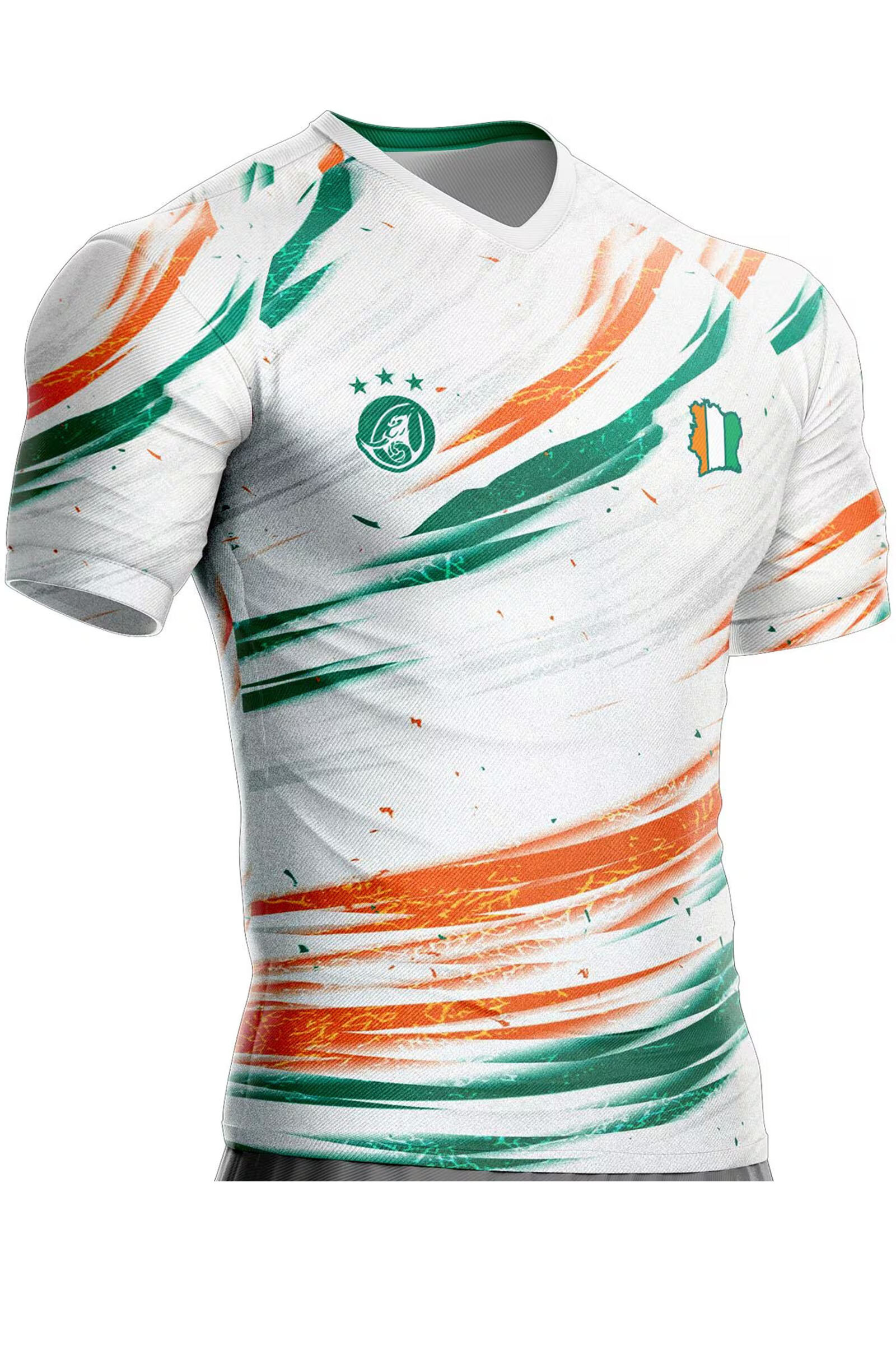 Wholesaler Unitif - Maillot Côte Ivoire football CT-663
