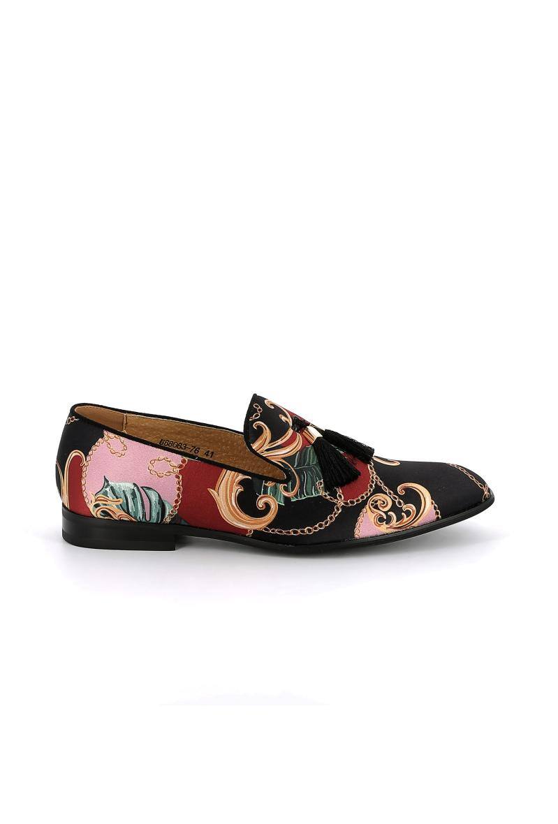 Wholesaler UOMO design - Men's slip-on with gold chain print