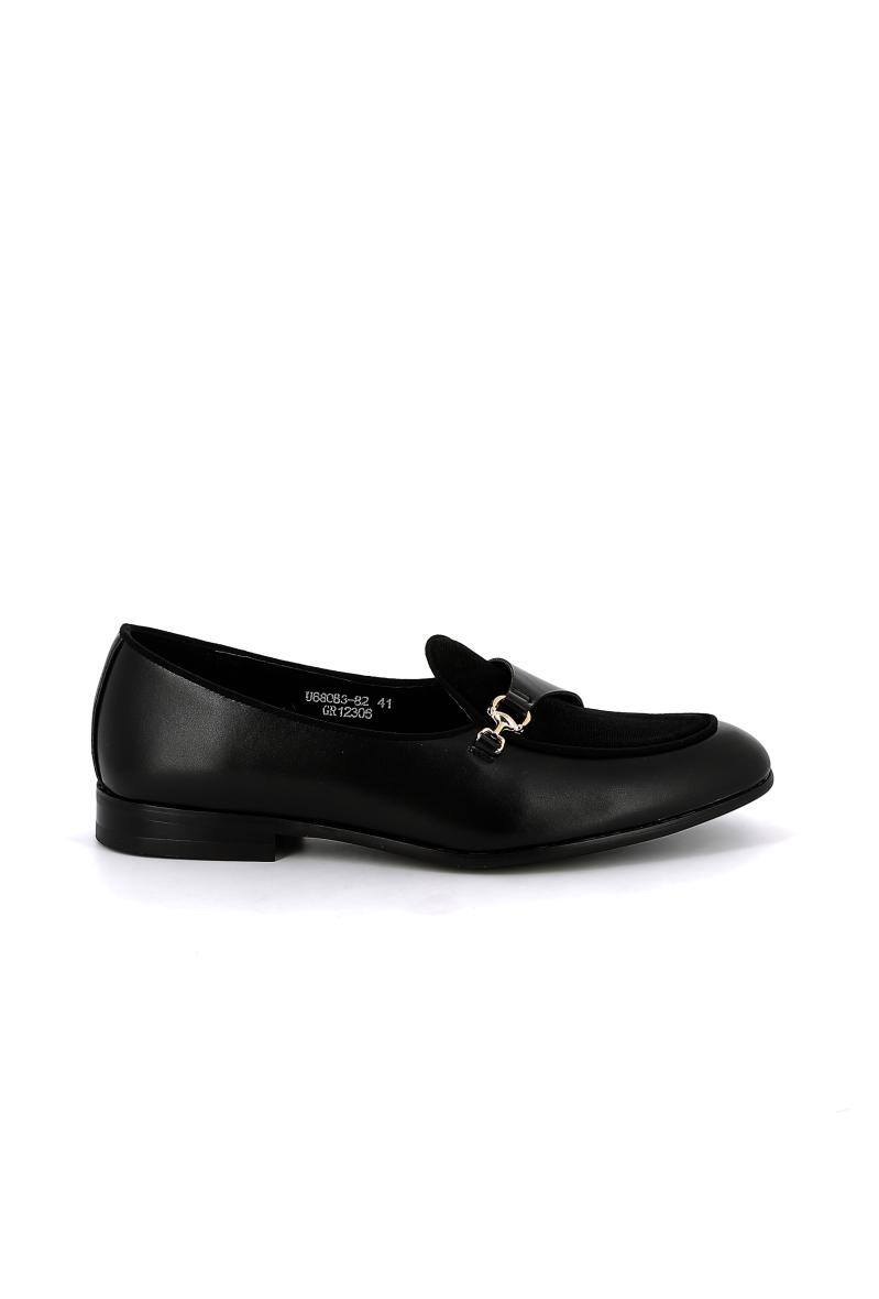 Wholesaler UOMO design - Men's bi-material slip-on with buckle accessory