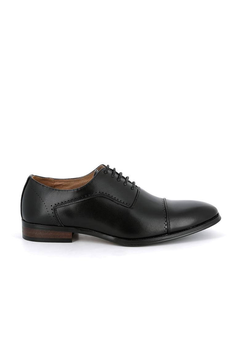 Großhändler UOMO design - Herren-Oxford aus Kunstleder mit perforierter Oberfläche