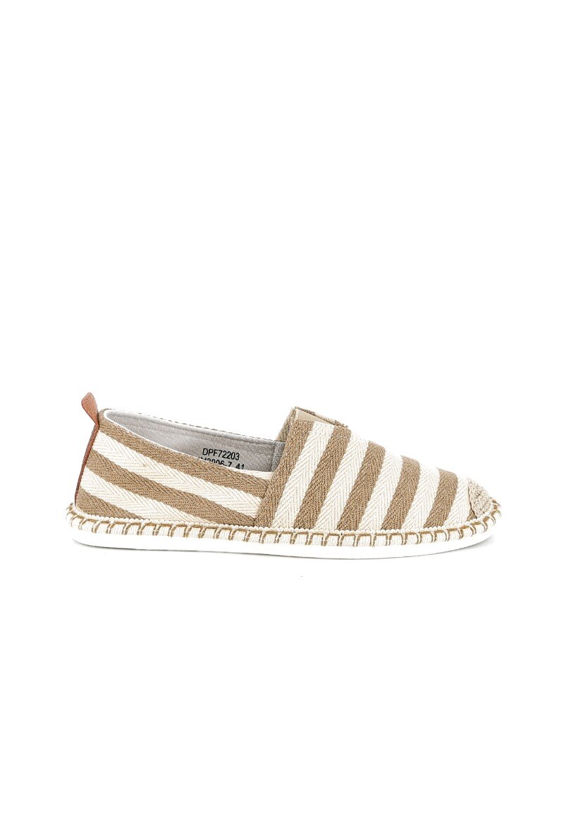 Großhändler UOMO design - Herren-Canvas-Espadrille mit Streifenmuster UM2906