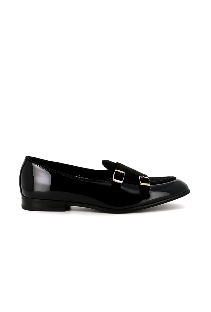 Grossista UOMO design - Slip-On Uomo Bicolore con Doppia Fibbia Grossista UOMO design - Slip-On Uomo Bicolore con Doppia Fibbia