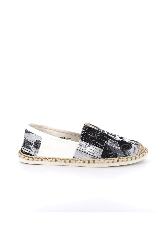 Wholesaler UOMO design - Men's espadrille with PARIS pattern